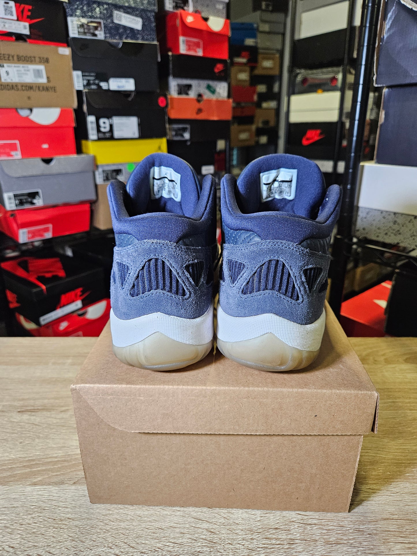 Size 10 - AJ 11 Retro IE Low Obsidian