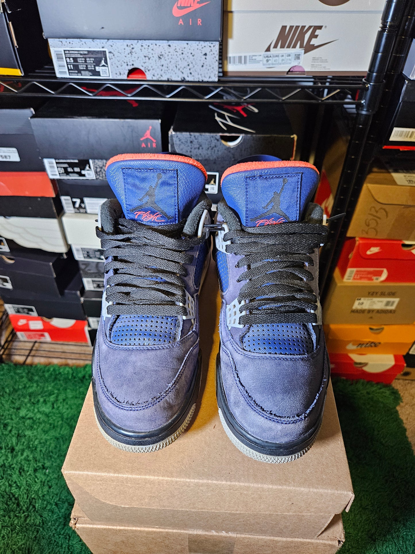Size 9 - AJ 4 Winter Loyal Blue 2019
