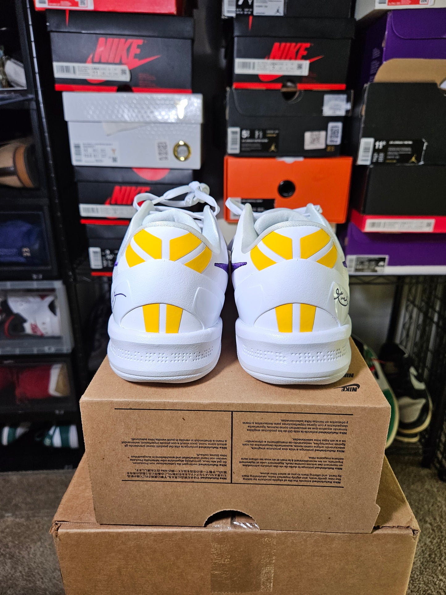Size 9.5 - Kobe 8 Laker