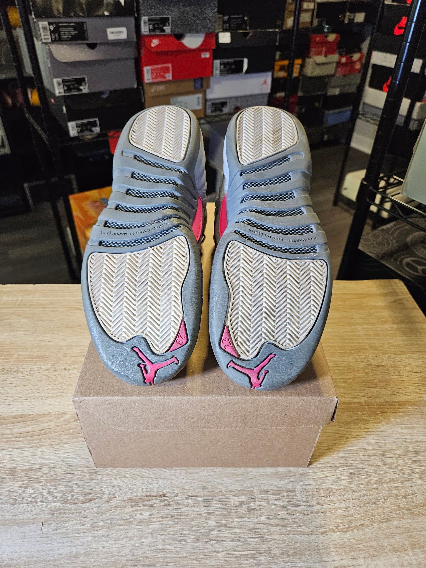 Size 9.5 - AJ 12 Retro Mid Vivid Pink 2016