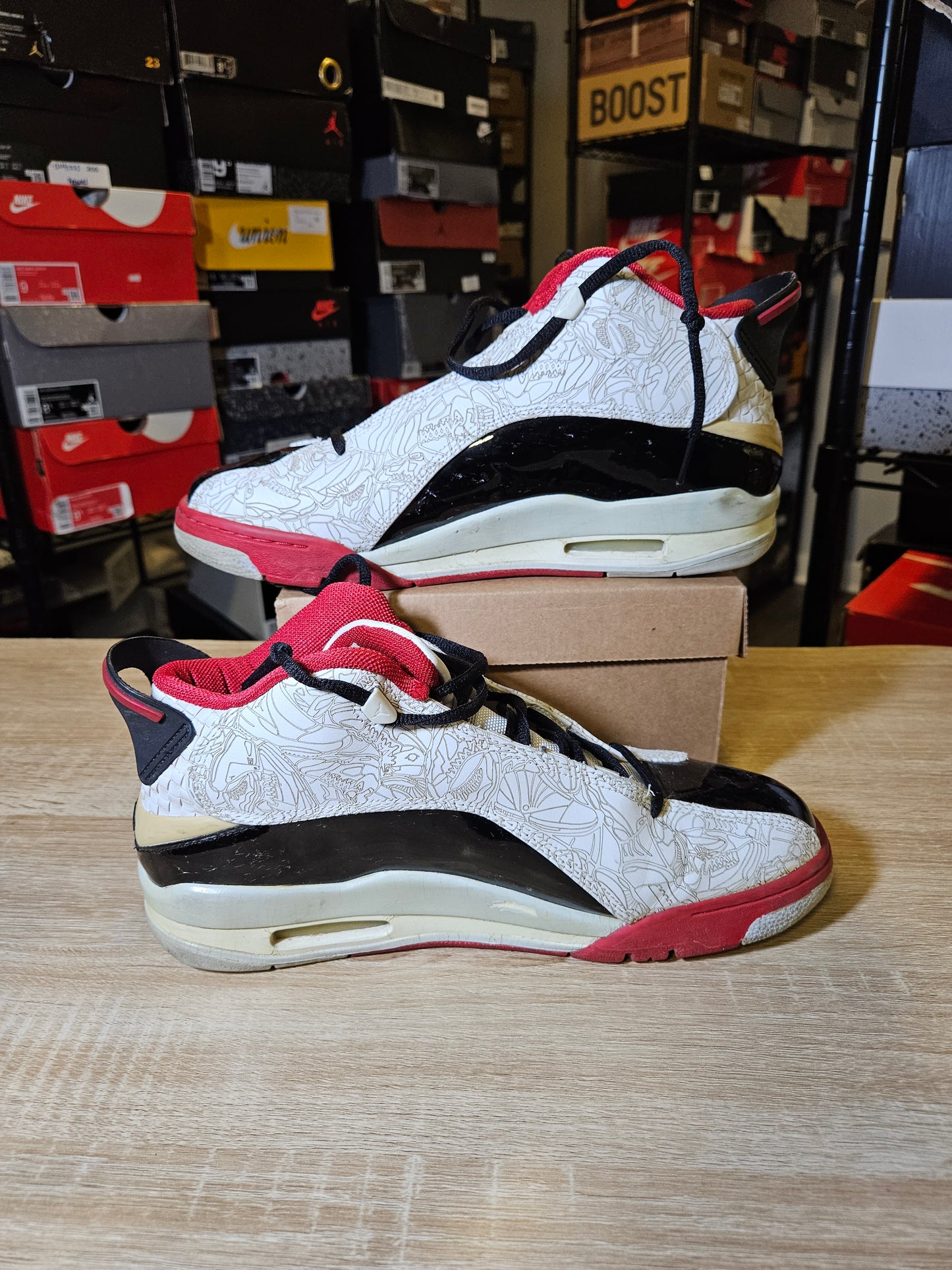 Size 11 - AJ Dub Zero 2005 Varsity Red