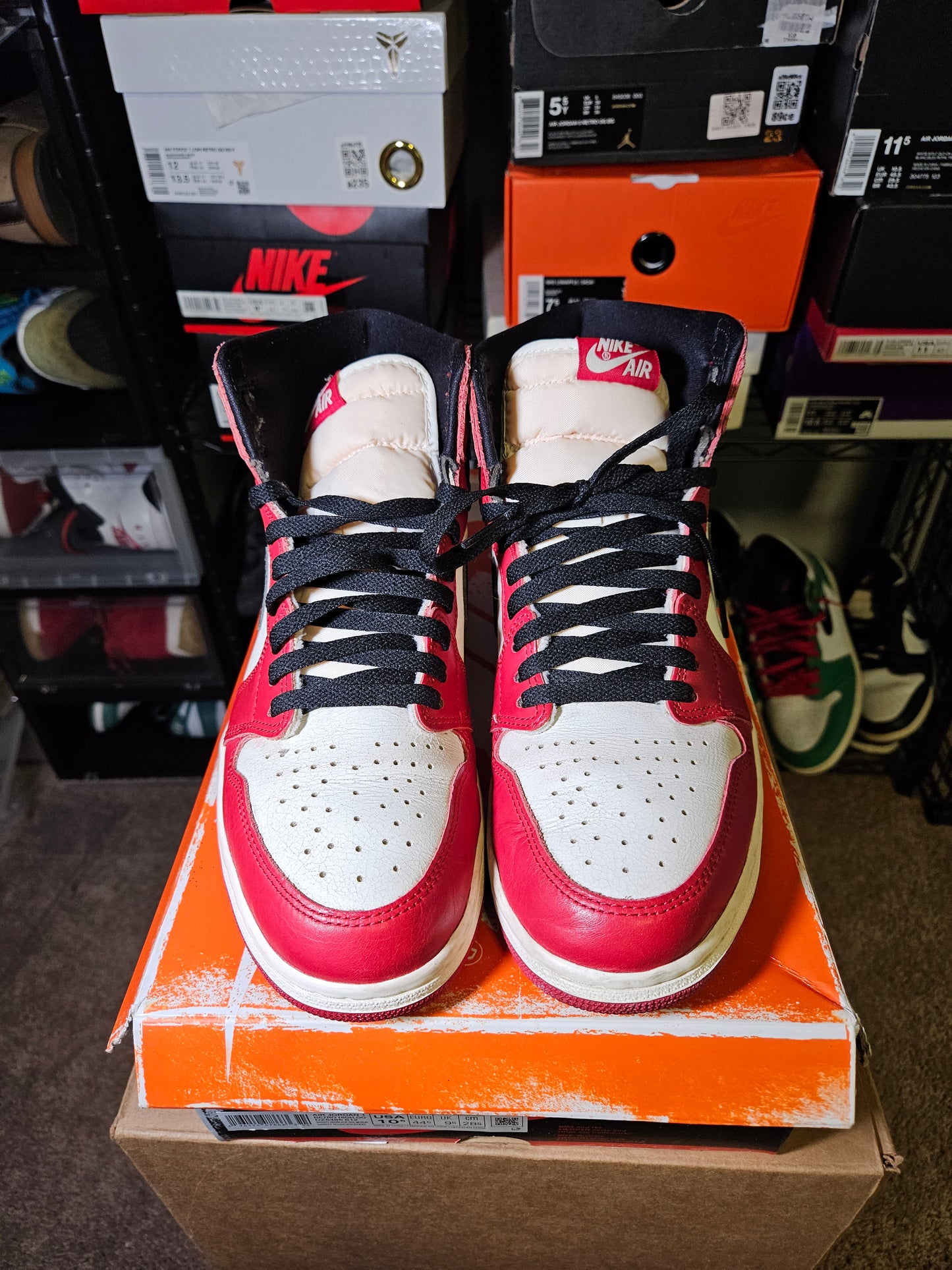 Size 10.5 - AJ 1 Retro High OG Chicago Reimagined Lost & Found 2022