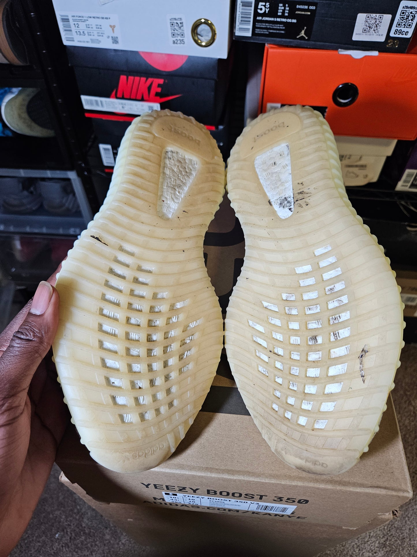 Size 10.5 - YZY Boost 350 V2 2018 Low Static Non-Reflective