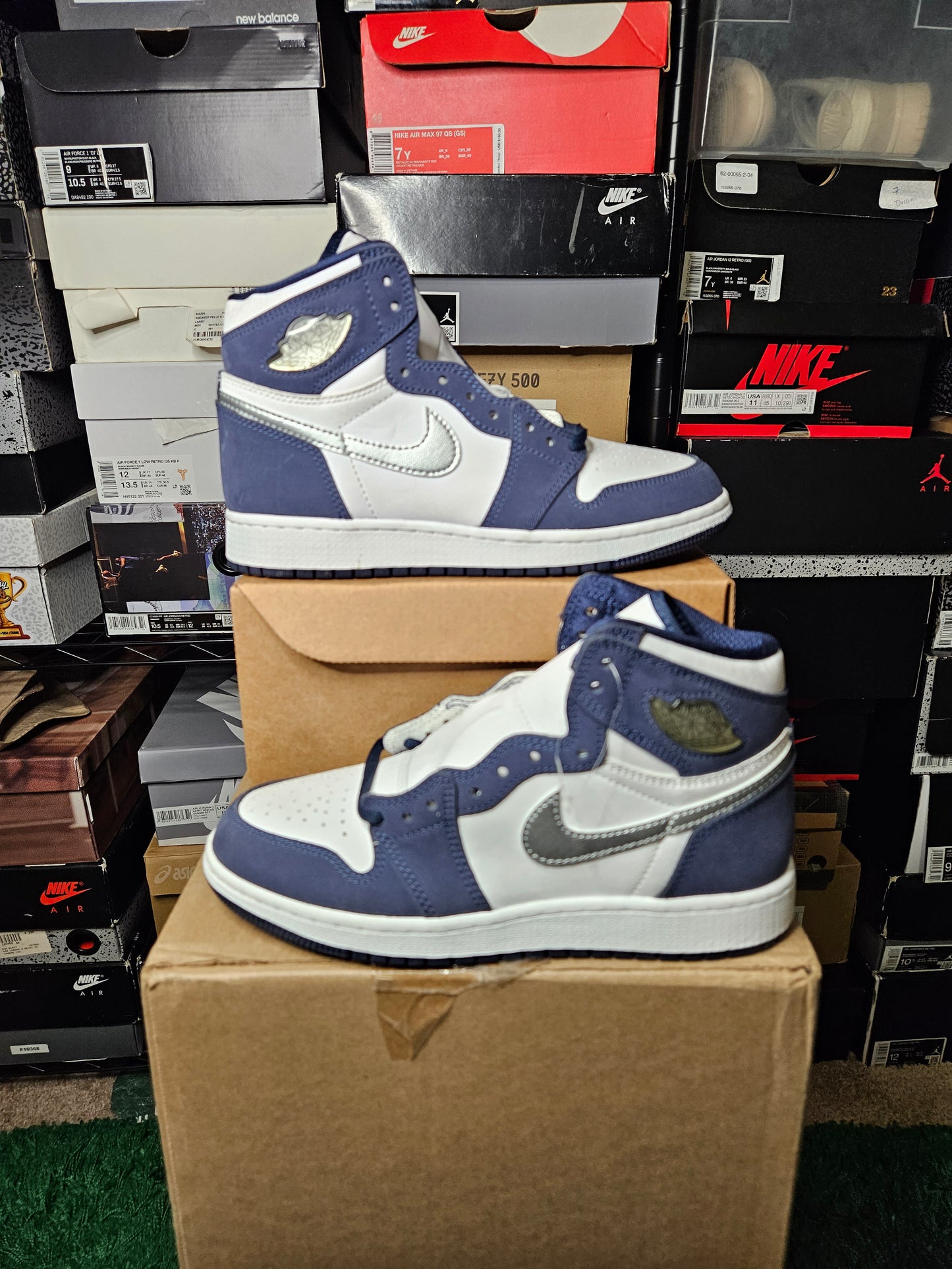 Size 4.5 - AJ 1 Retro High CO.JP Midnight Navy