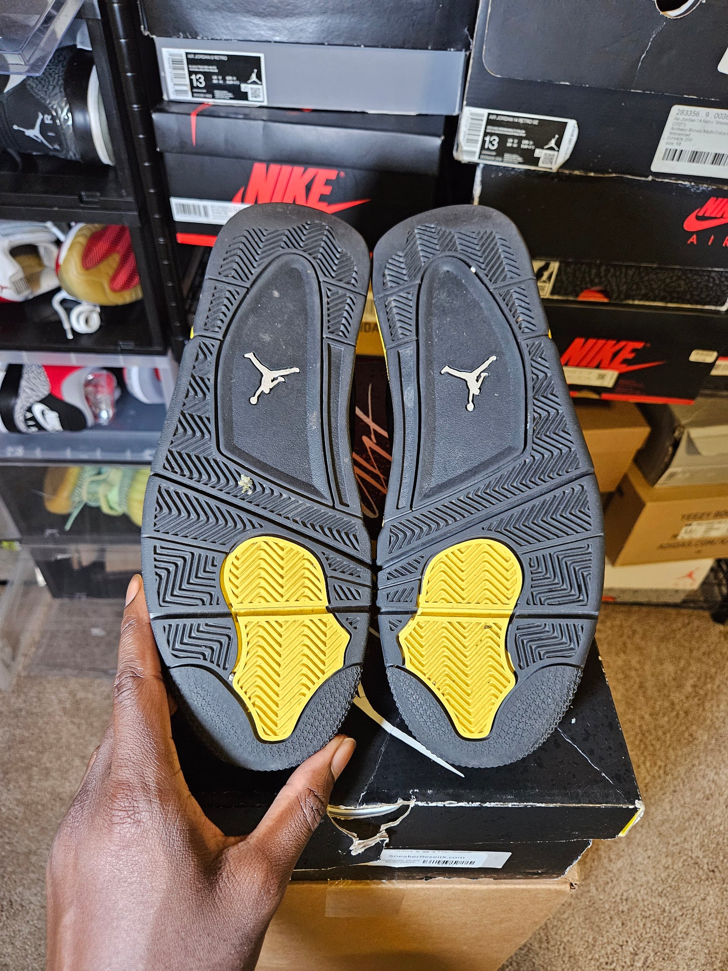 Size 10 - AJ 4 Retro Mid Thunder