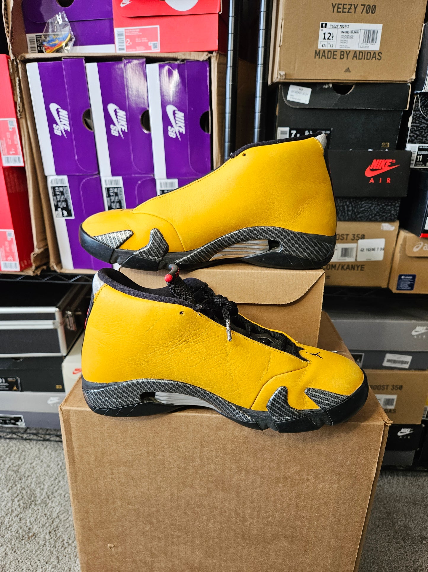Size 9 - AJ 14 Retro Reverse Ferrari
