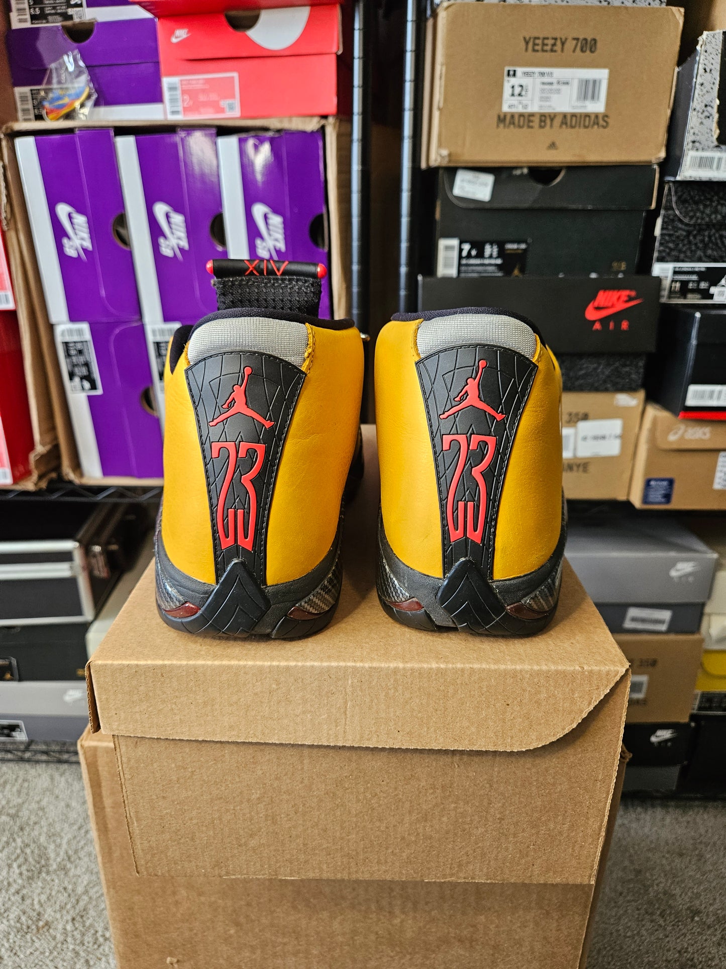 Size 9 - AJ 14 Retro Reverse Ferrari