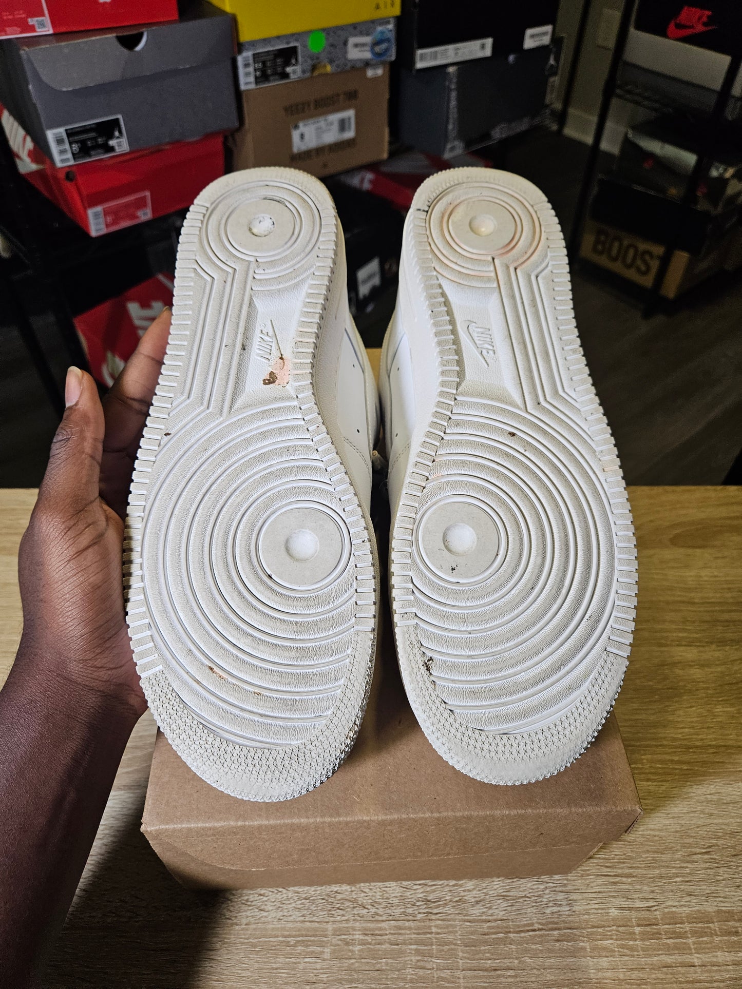Size 13 - AF 1 White