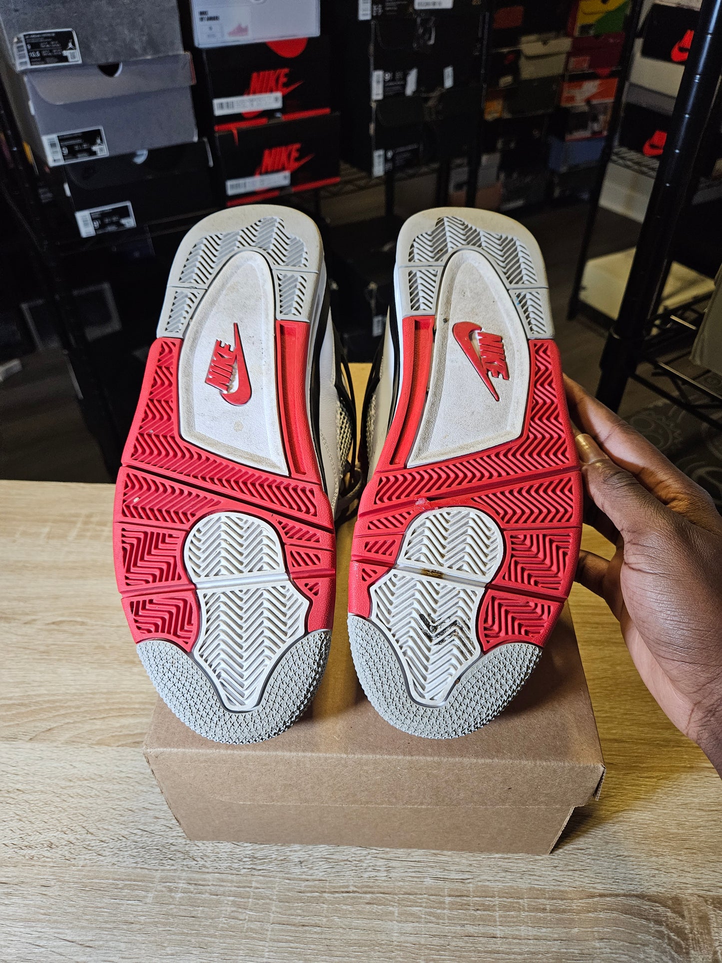 Size 11 - AJ 4 Retro Fire Red