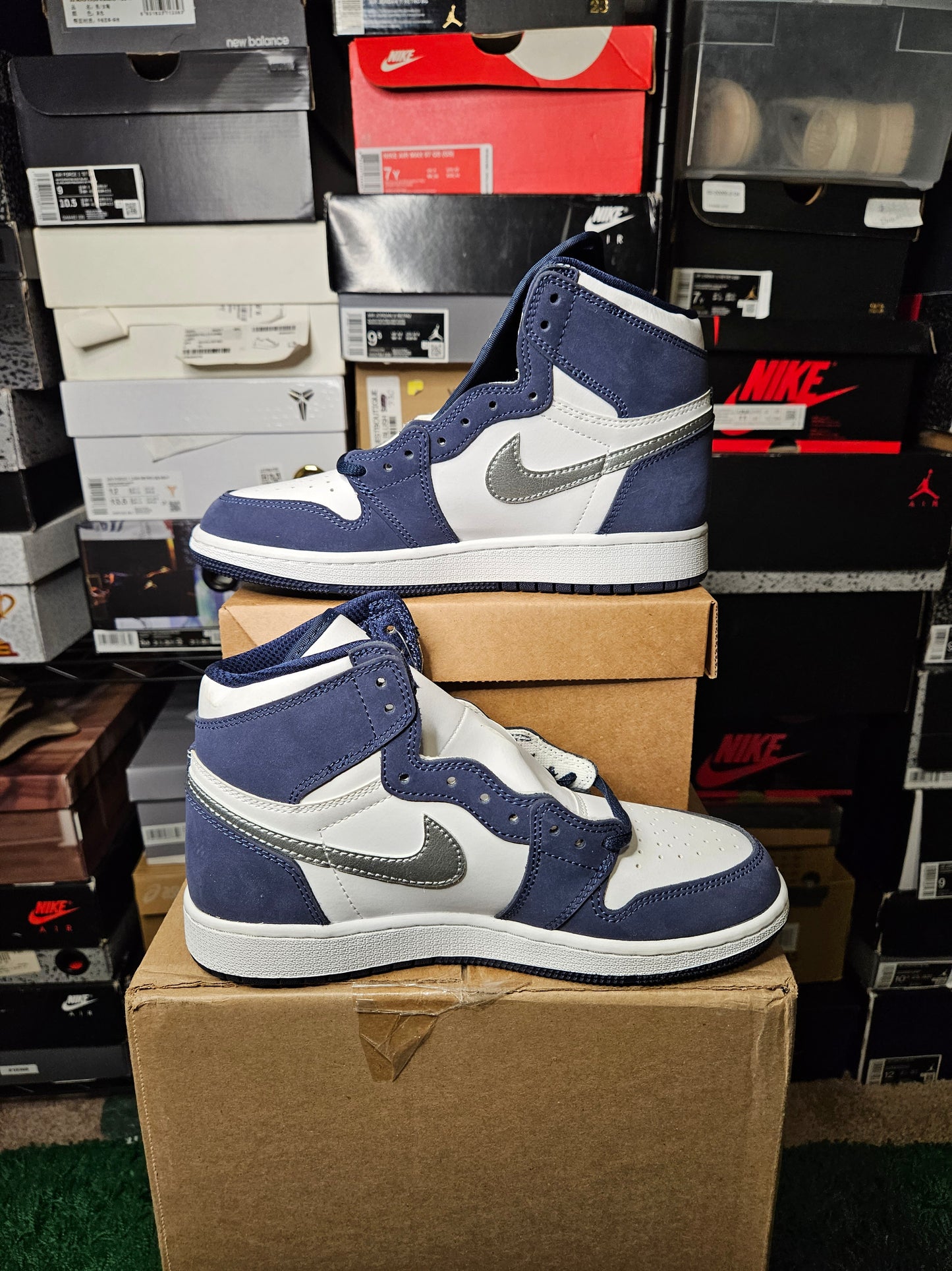 Size 4.5 - AJ 1 Retro High CO.JP Midnight Navy