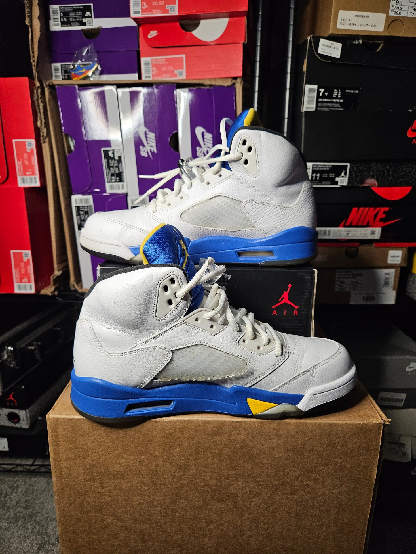 Size 9.5 - AJ 5 Retro 2013 Laney