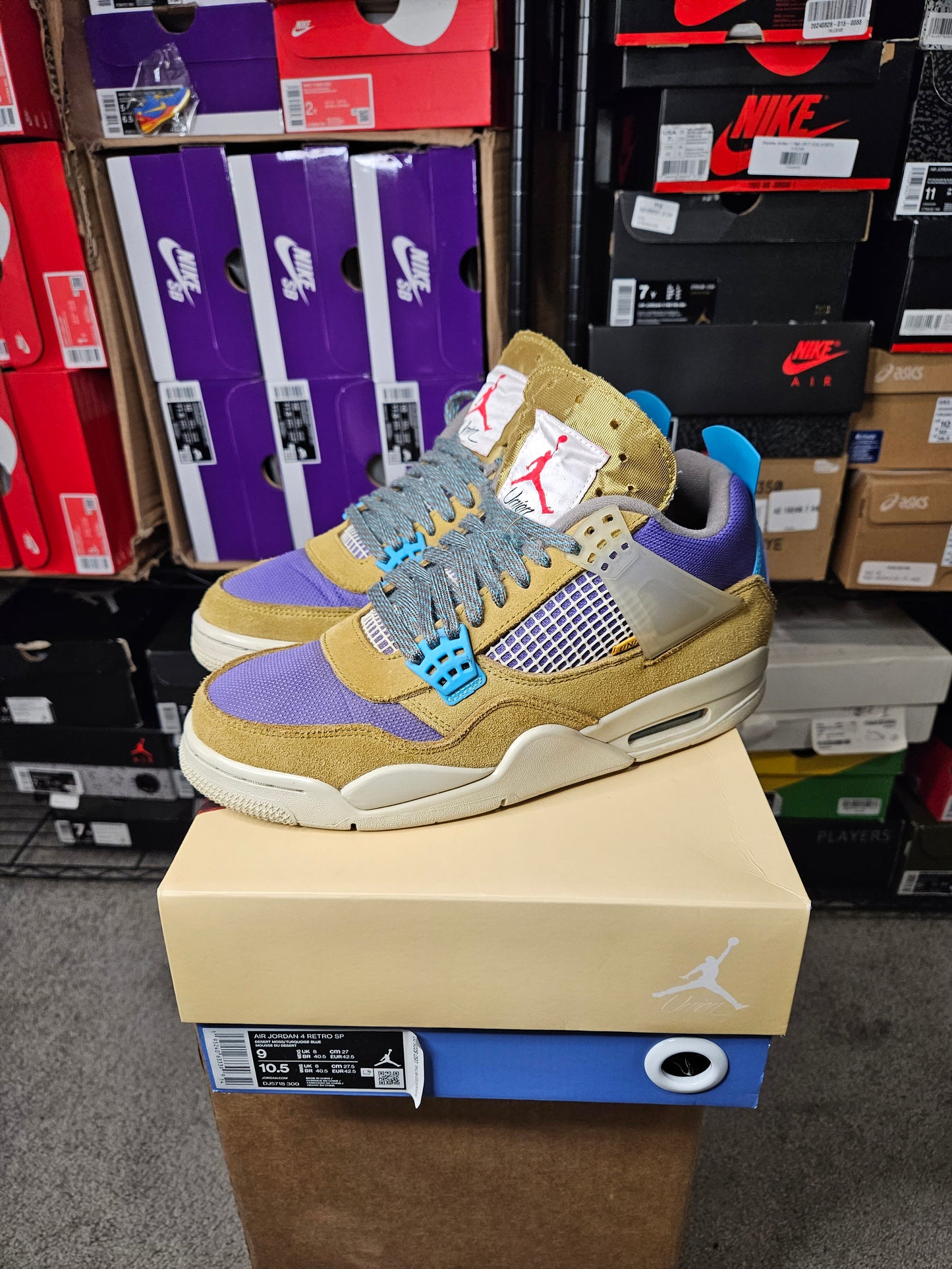 Size 9 - AJ 4 Retro SP x Union 30th Anniversary