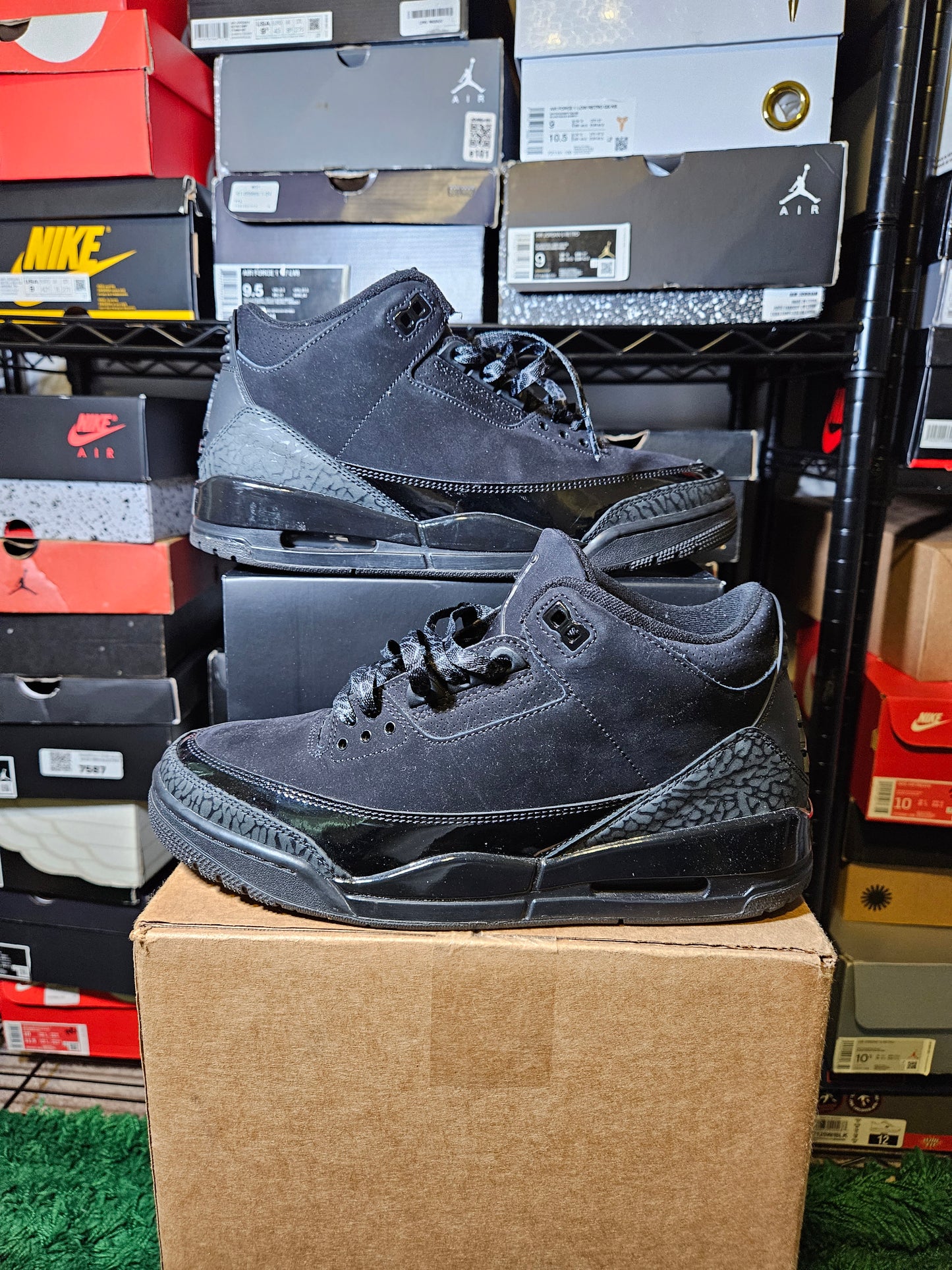 Size 9.5 - AJ 3 Retro 2025 Black Cat