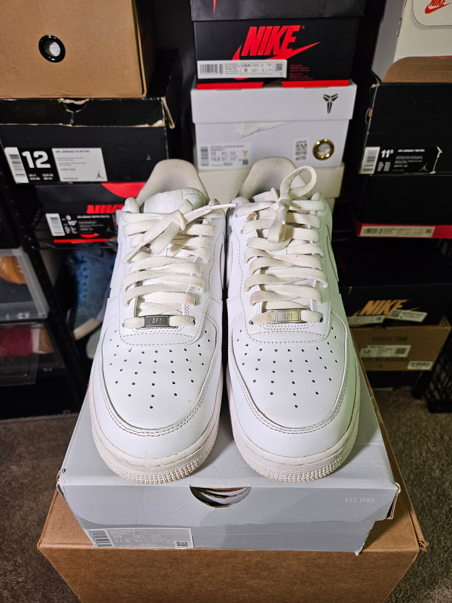 Size 10 - AF 1 White
