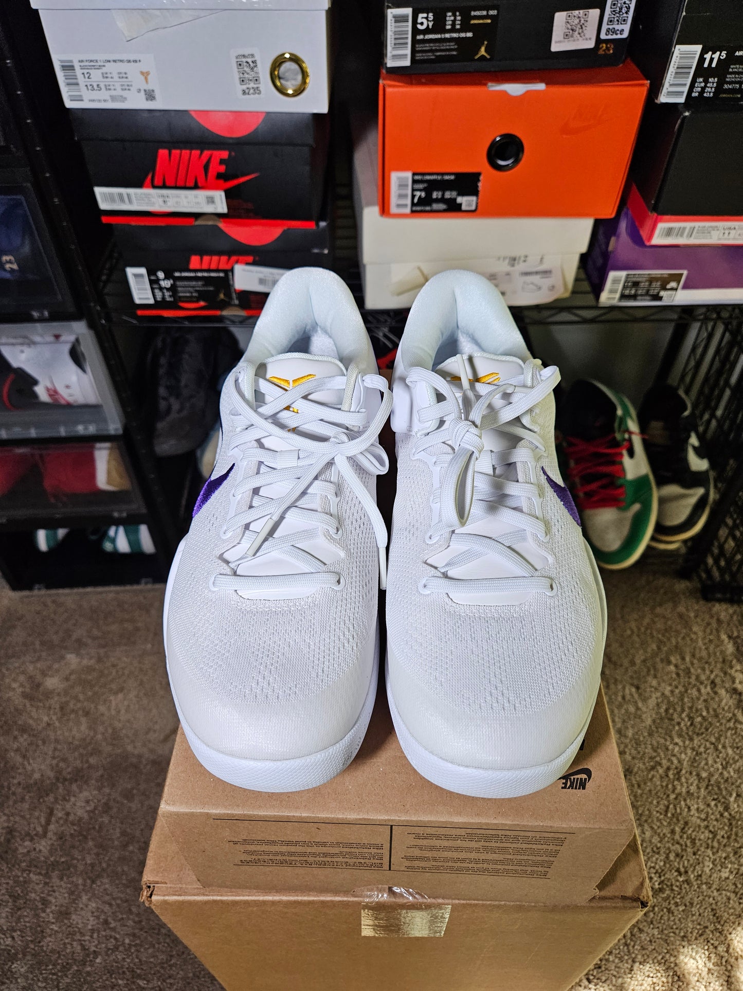 Size 9.5 - Kobe 8 Laker