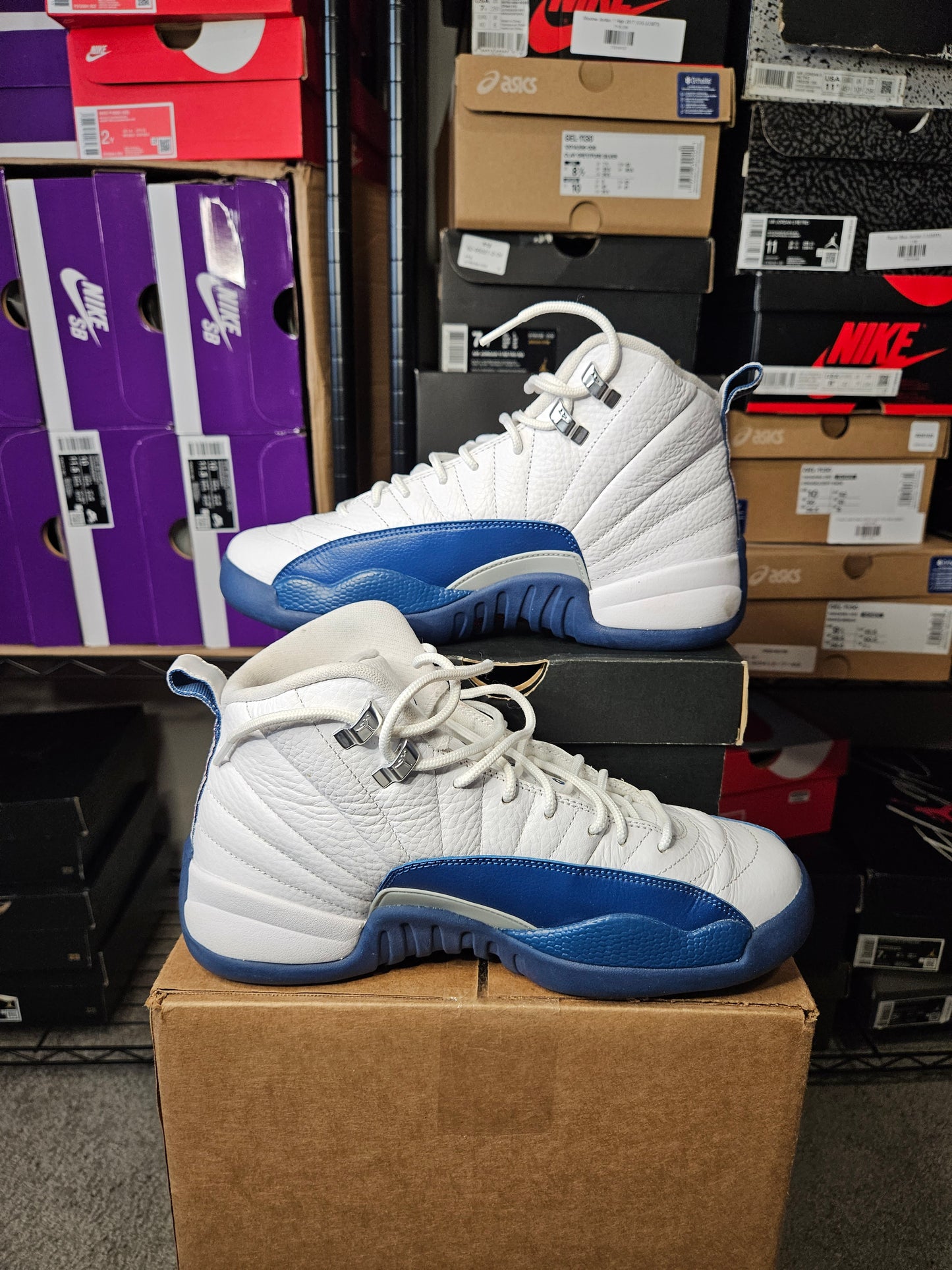 Size 7 - AJ 12 Retro French Blue 2016
