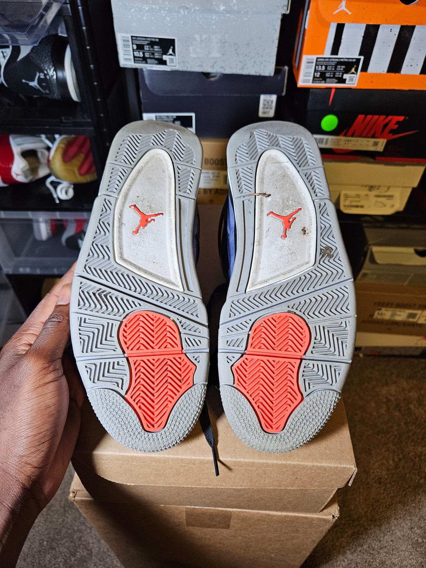 Size 9 - AJ 4 Winter Loyal Blue 2019