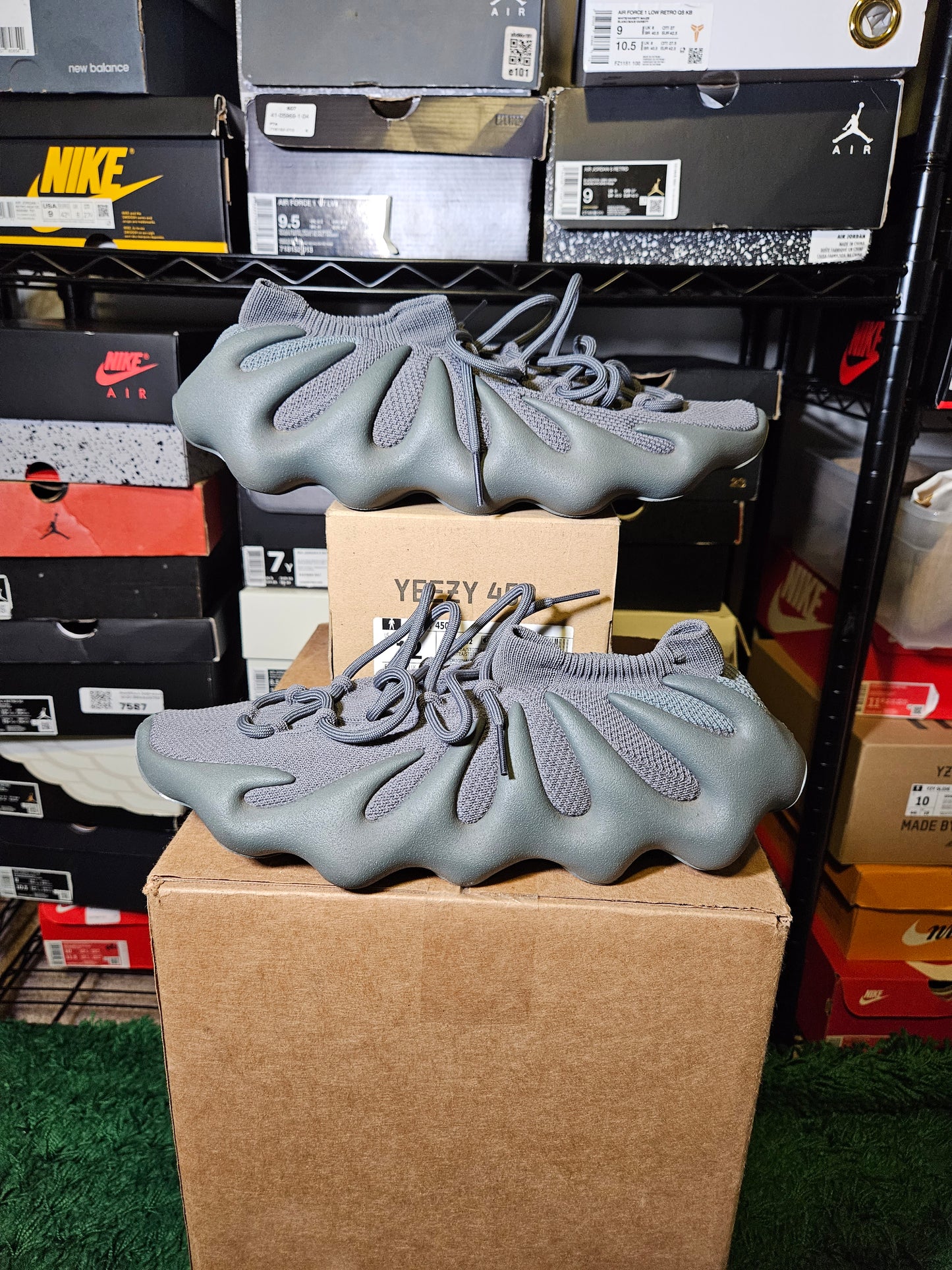 Size 12 - YZY 450 Stone Teal Grey (ID1632)