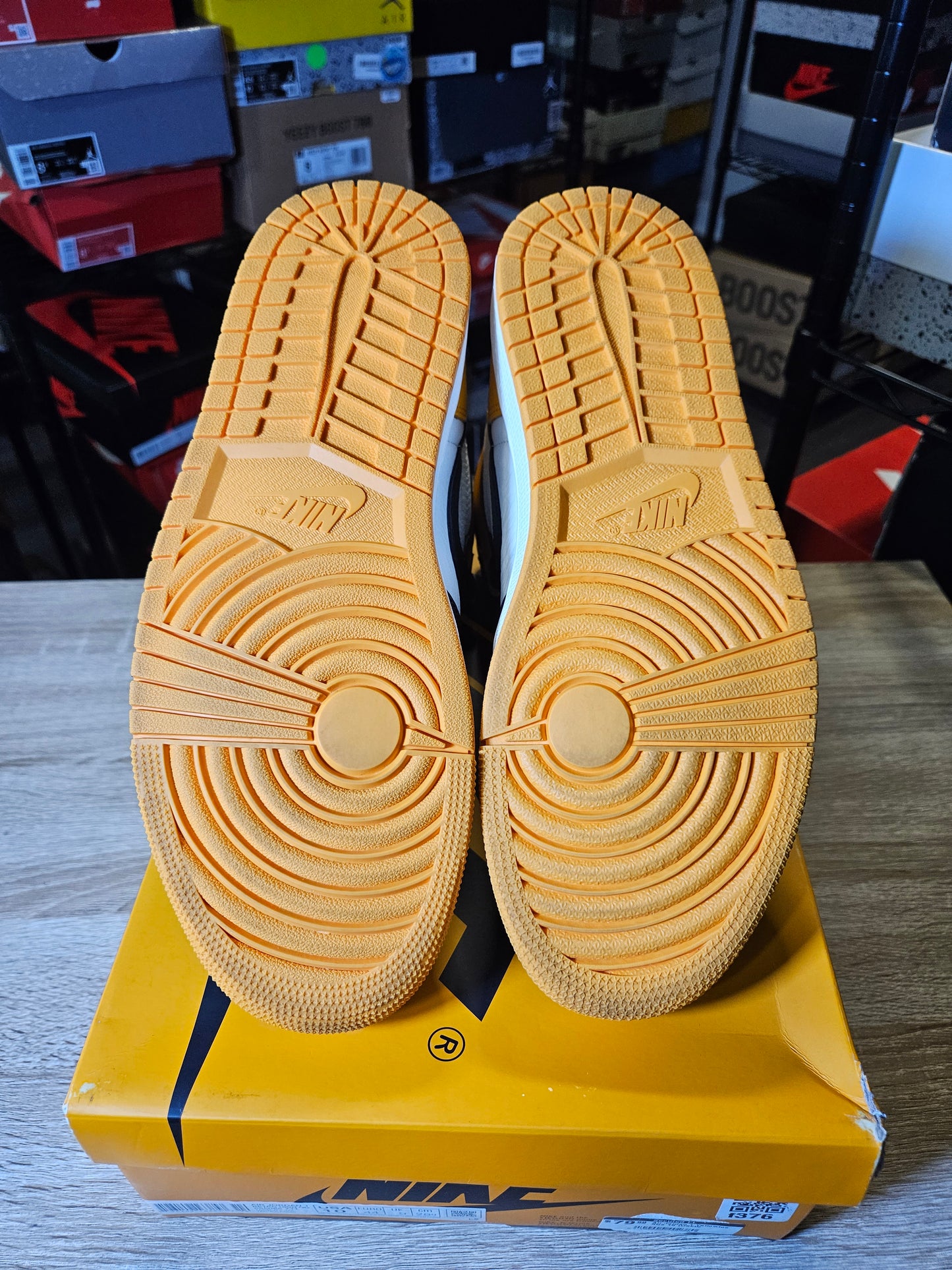 Size 10 - AJ 1 Retro OG High Yellow Toe