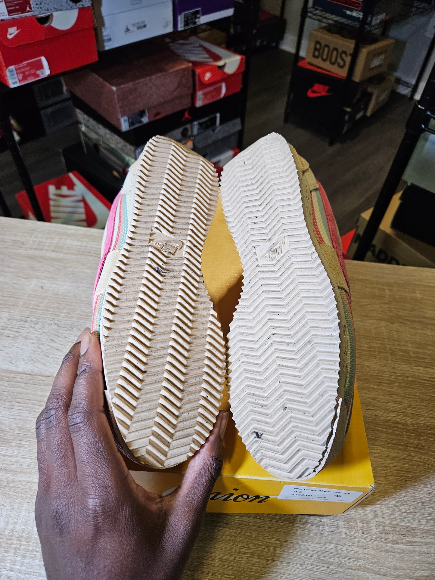 Size 9.5 - Union LA x Cortez SP Sesame