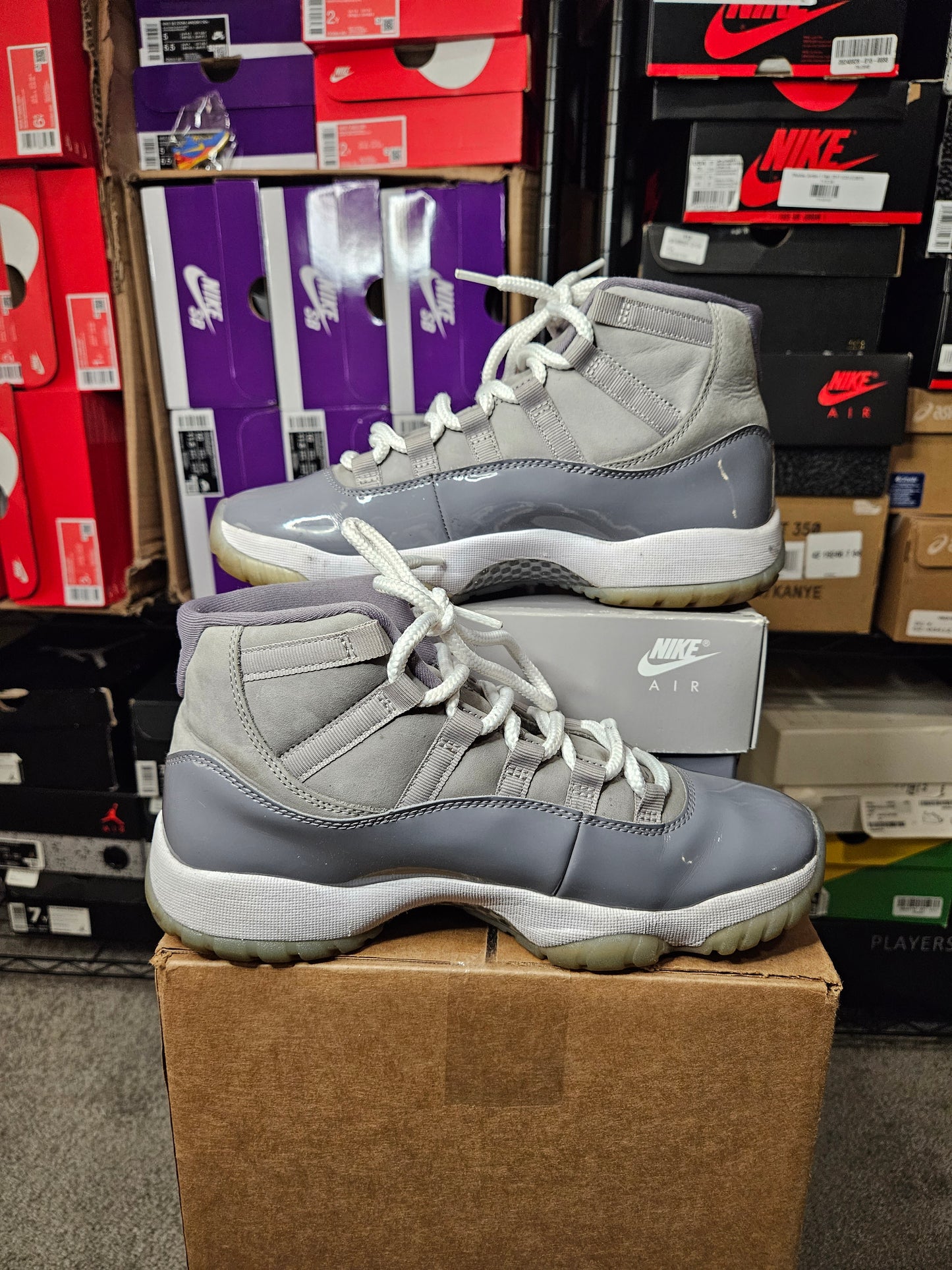 Size 8 - AJ 11 Retro High Cool Grey