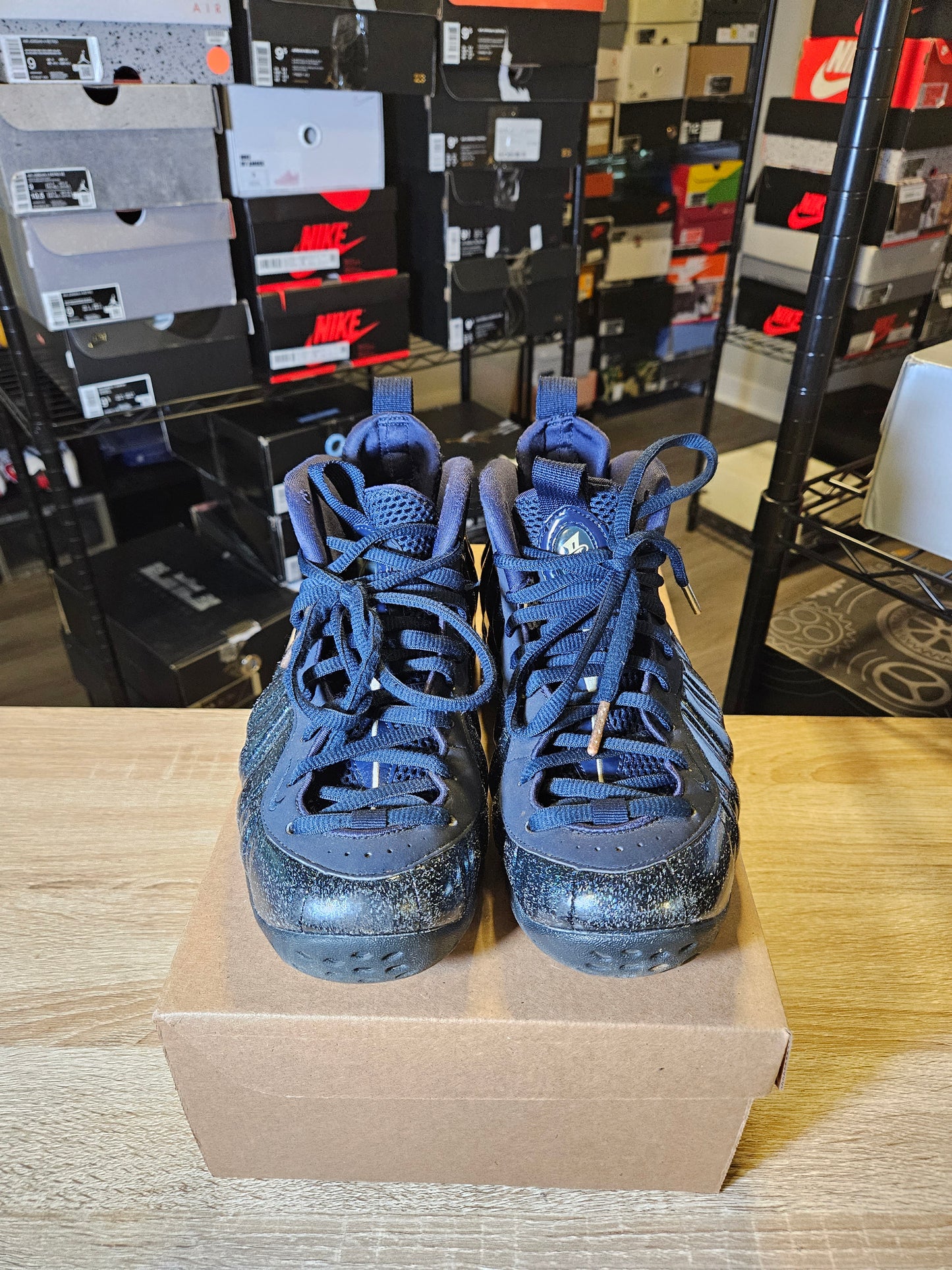 Size 7.5 - Nike Air Foamposite One Glitter