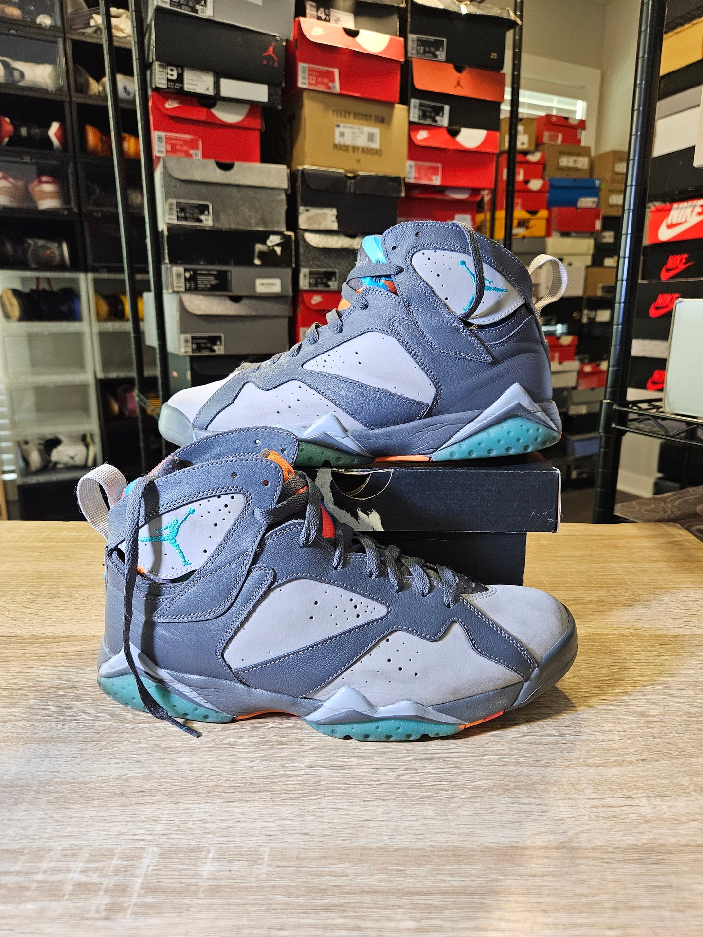 Size 9.5 - AJ 7 Retro Barcelona Days