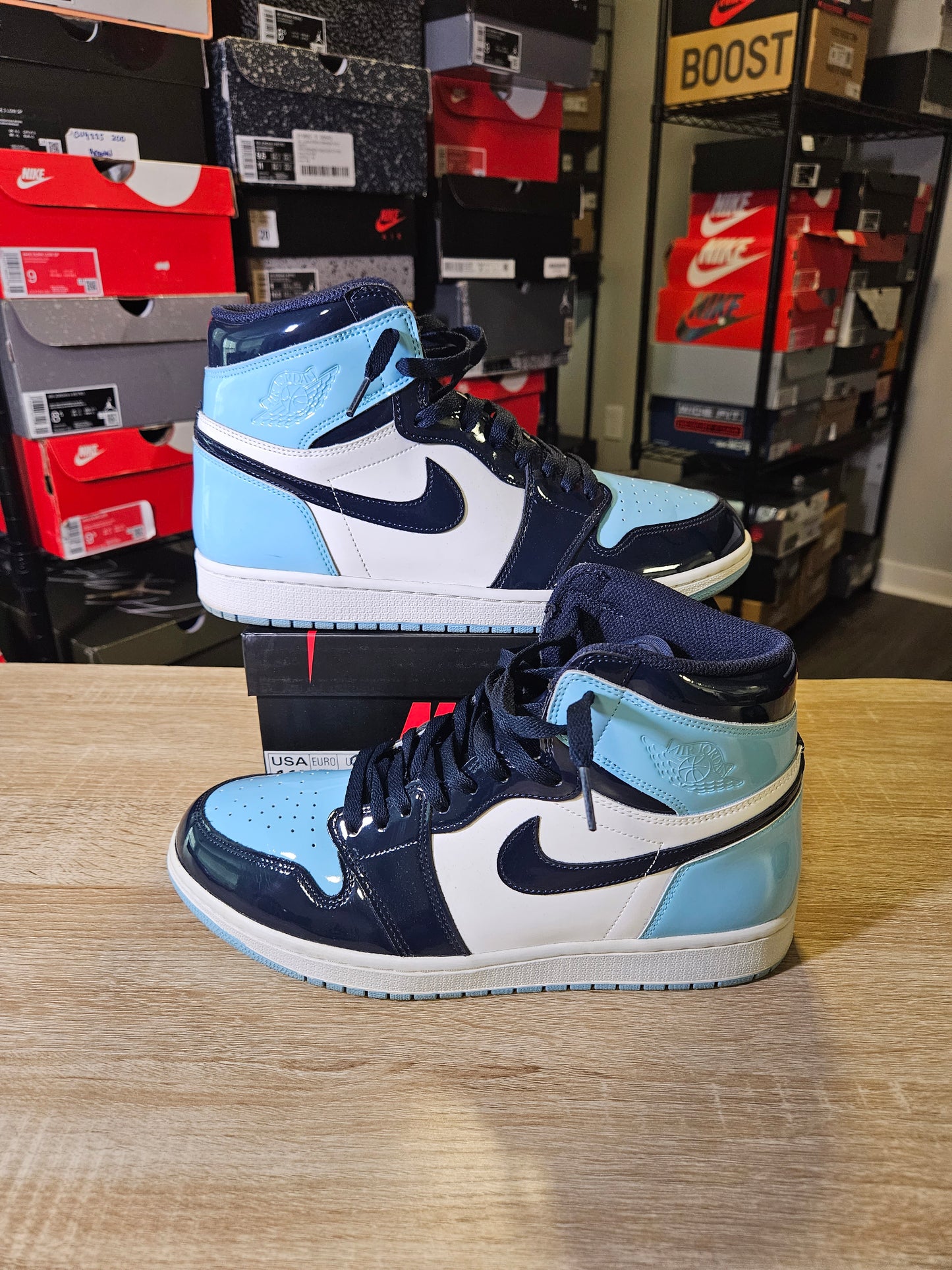 Size 11.5W/10M - AJ 1 Retro OG High Blue Chill