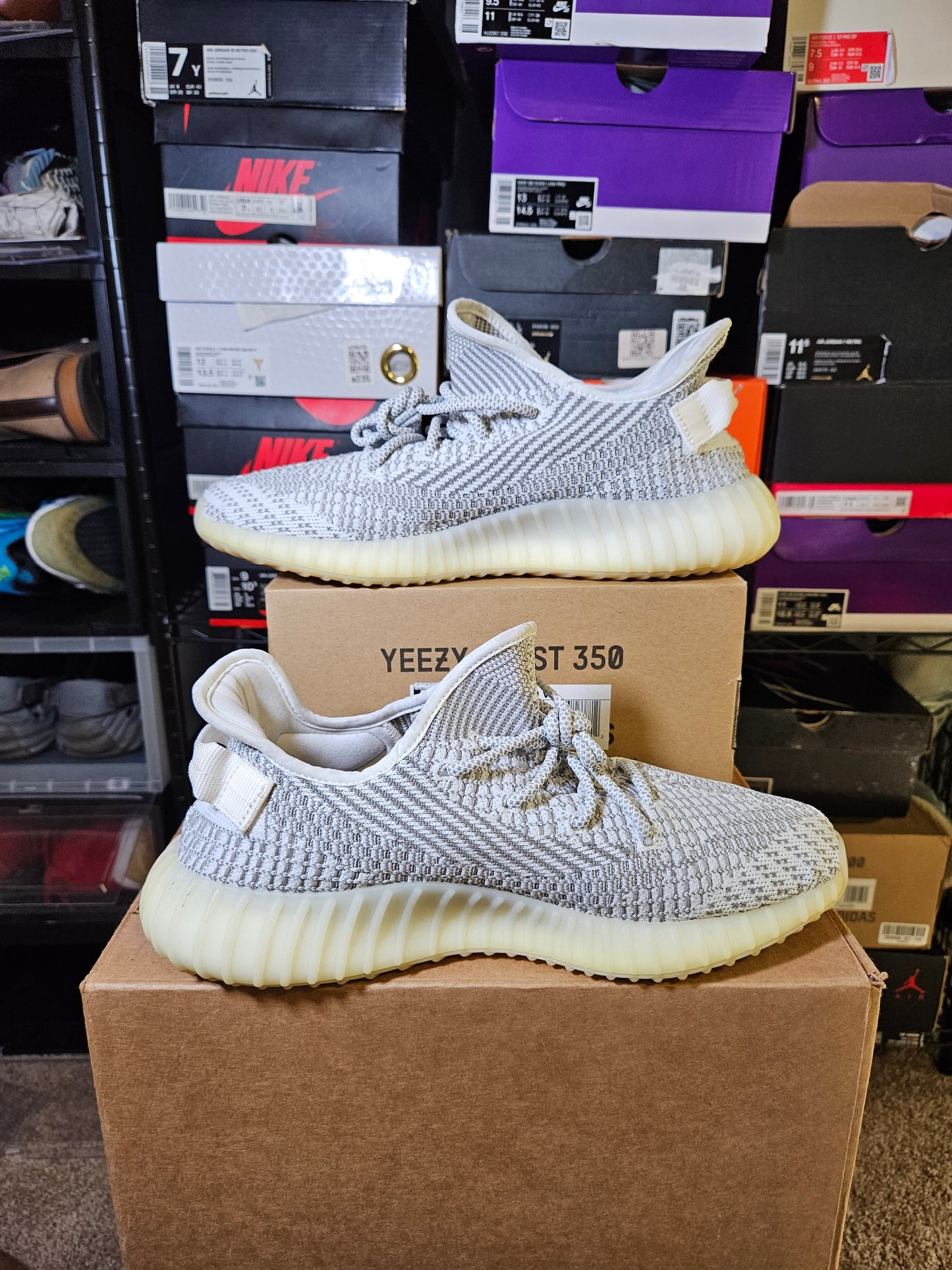 Size 10.5 - YZY Boost 350 V2 2018 Low Static Non-Reflective