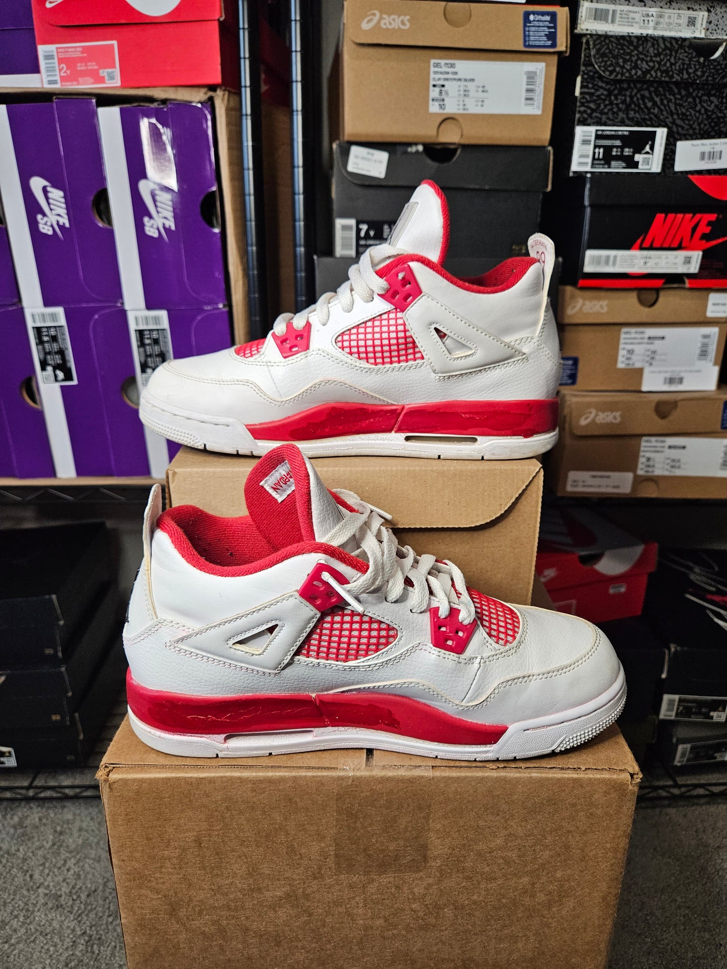 Size 7 - AJ 4 Retro alternate 89 2016