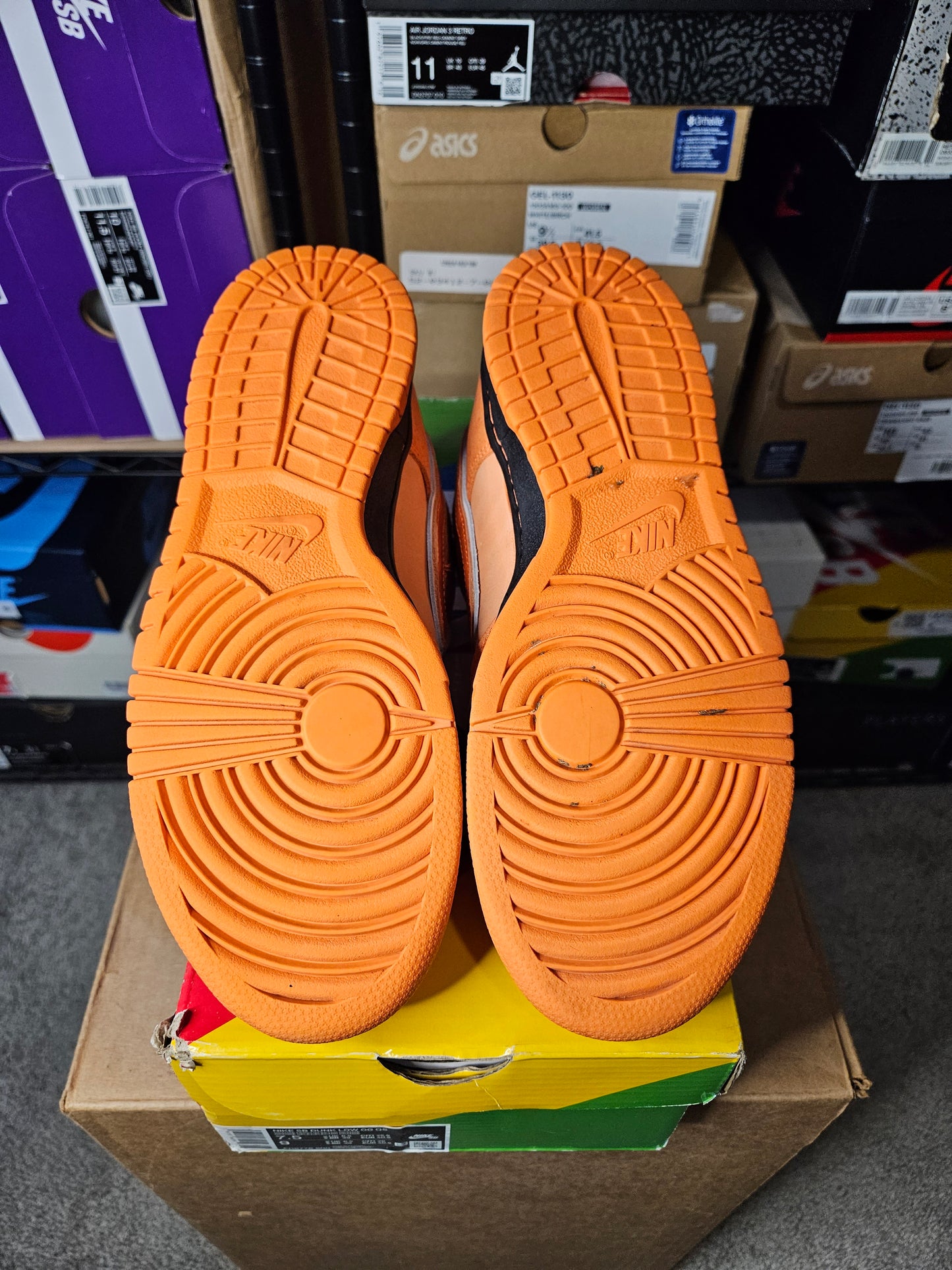 Size 7.5 - Dunk Low SB x Concepts Orange Lobster