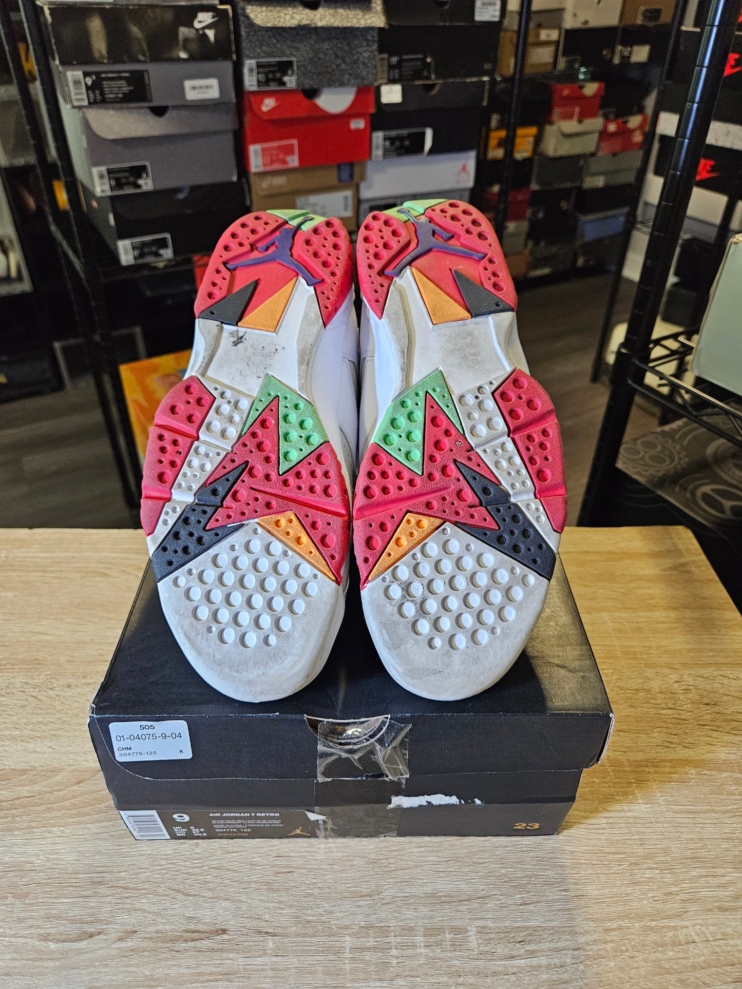 Size 9 - AJ 7 Retro 2015 Hare