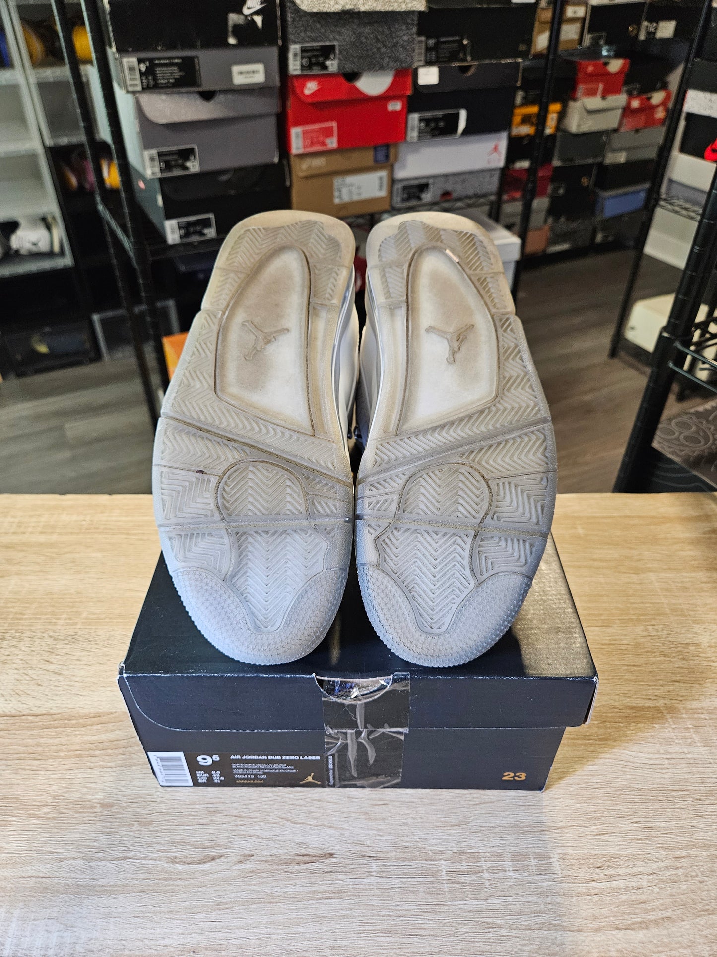 Size 9.5 - AJ Dub Zero Laser