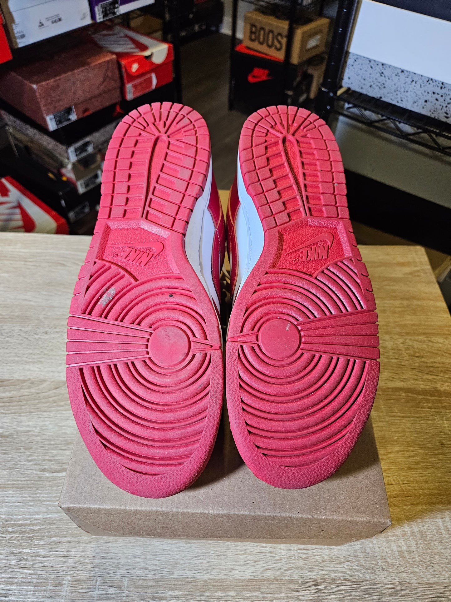 Size 9.5 - Dunk Low Gym Red