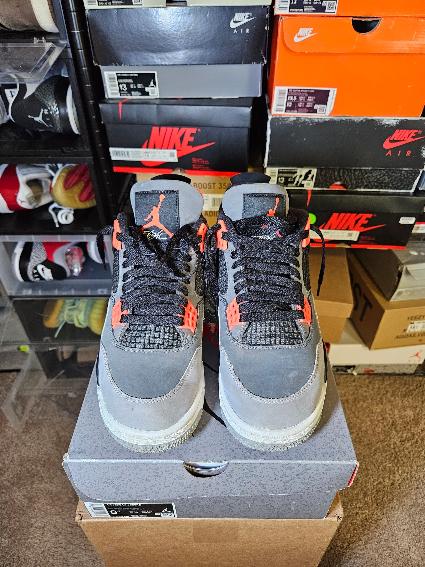 Size 8.5 - AJ 4 Retro Mid Infrared