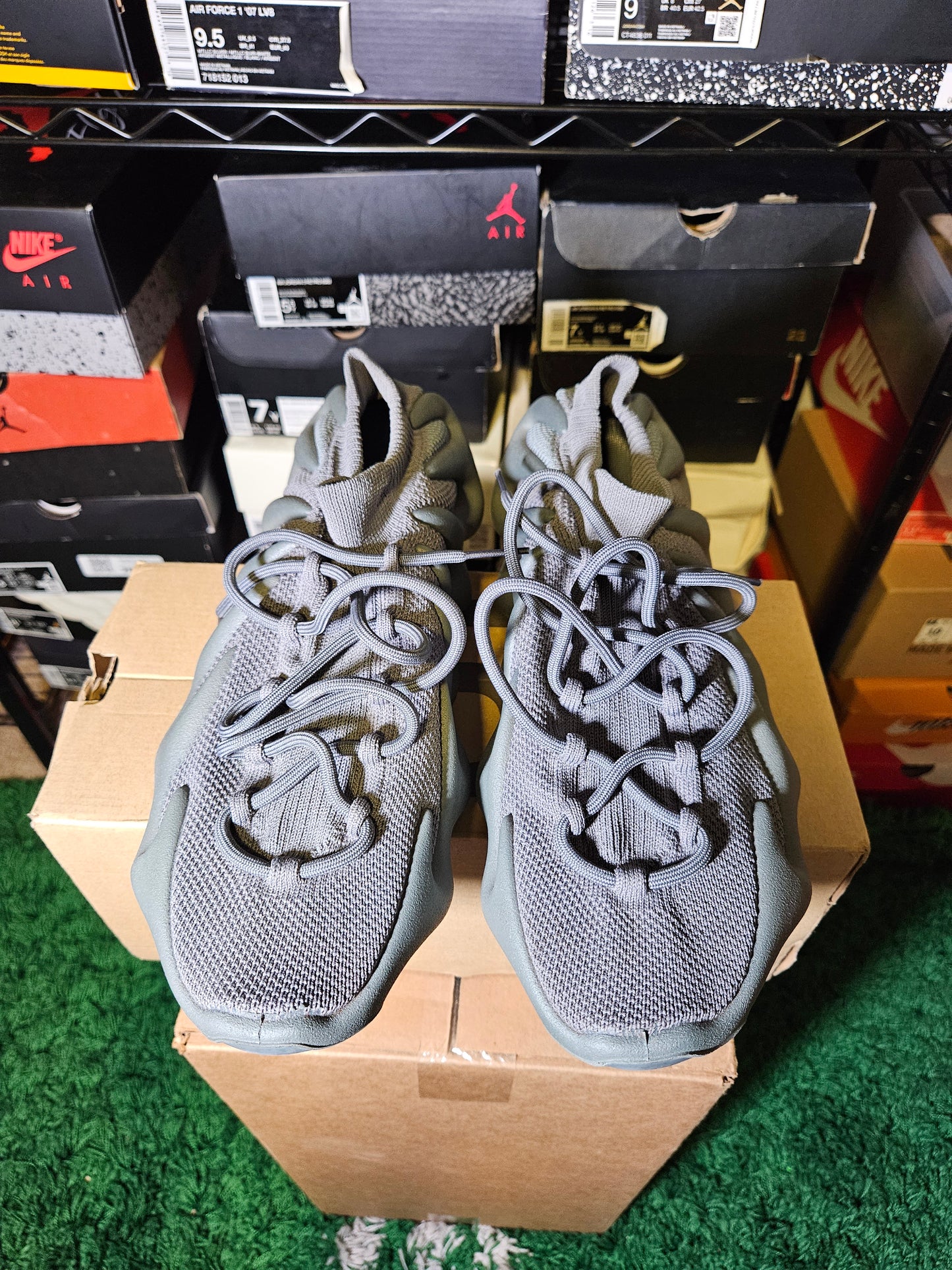 Size 12 - YZY 450 Stone Teal Grey (ID1632)