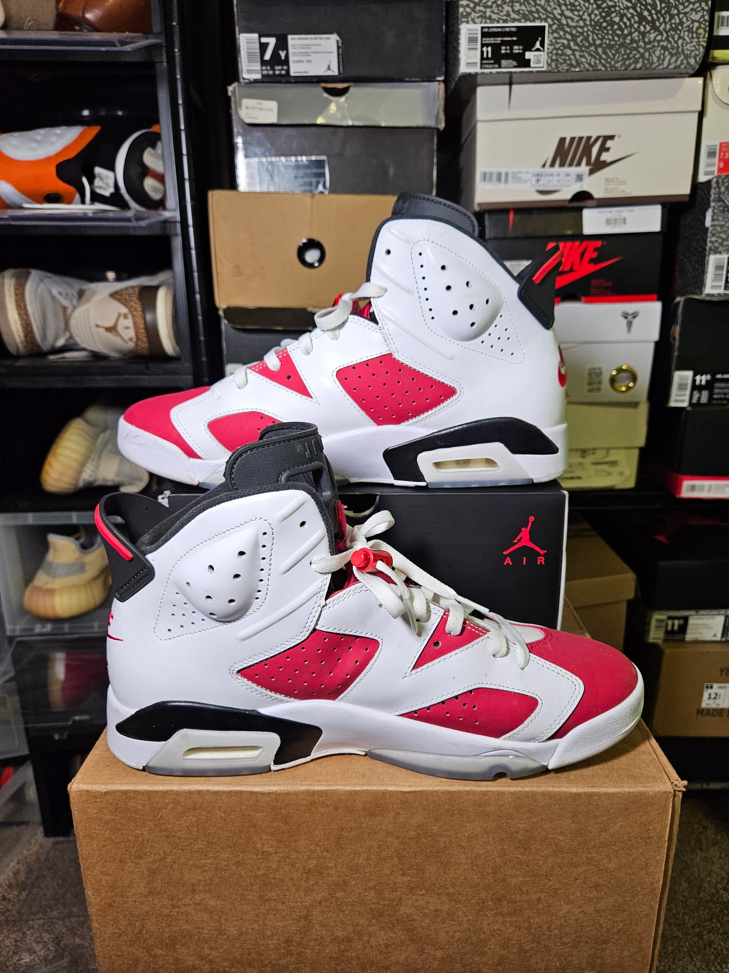 Size 12 - AJ 6 Retro OG Mid Carmine