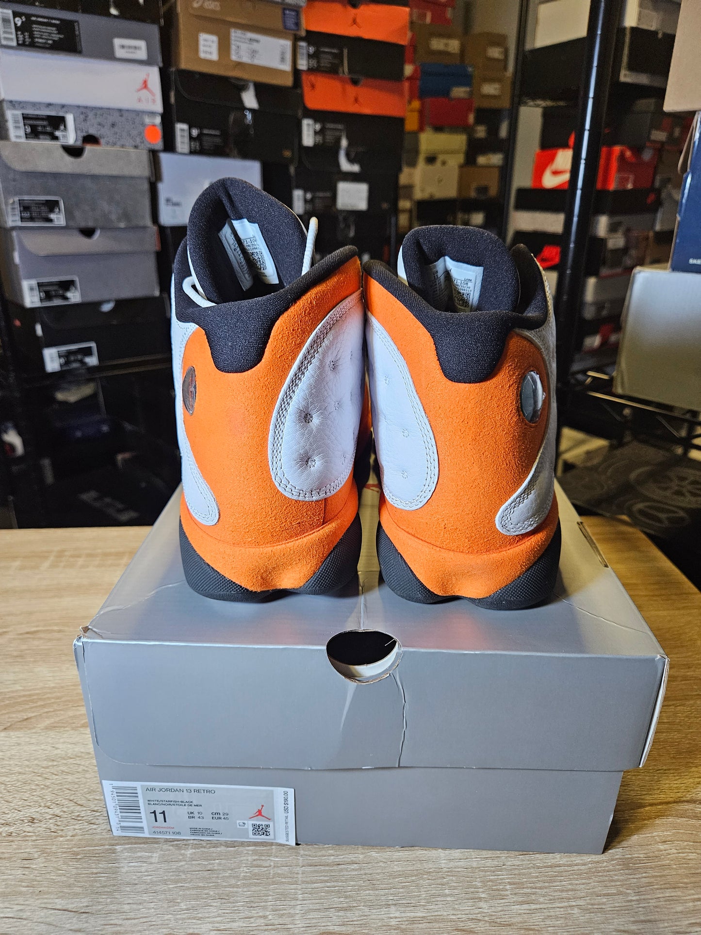 Size 11 - AJ 13 Retro Starfish