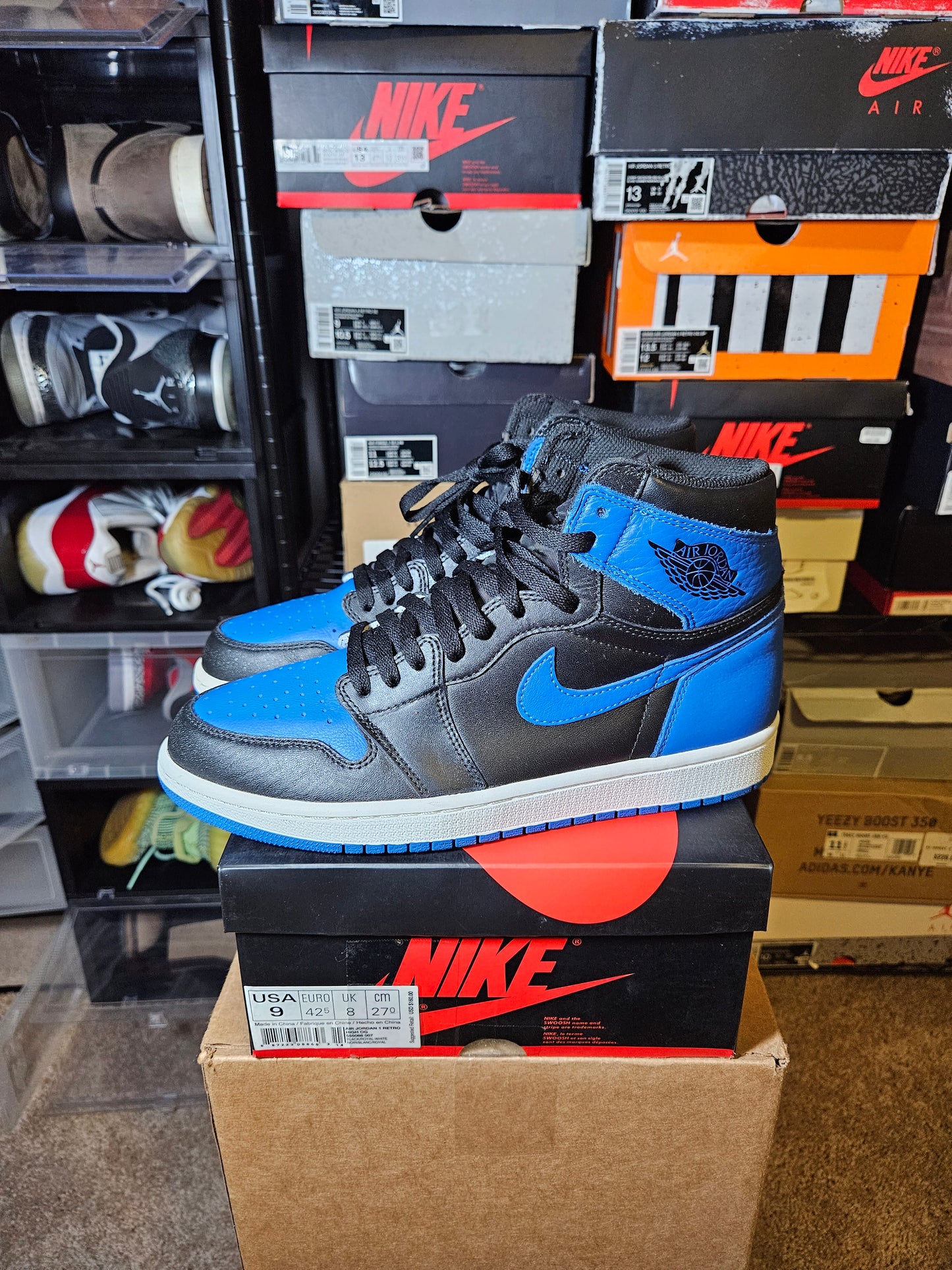 Size 9 - AJ 1 Retro OG High Royal