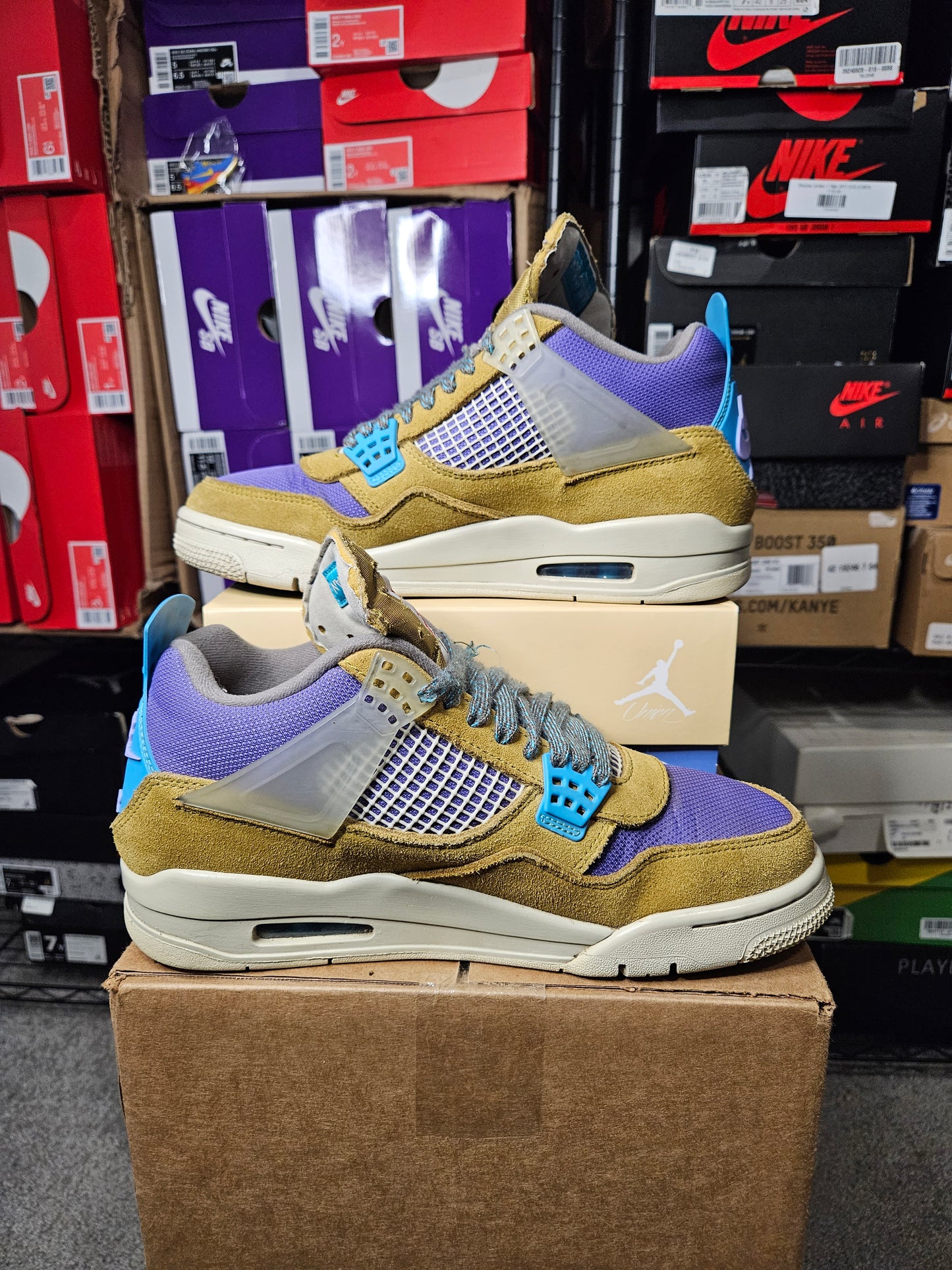 Size 9 - AJ 4 Retro SP x Union 30th Anniversary