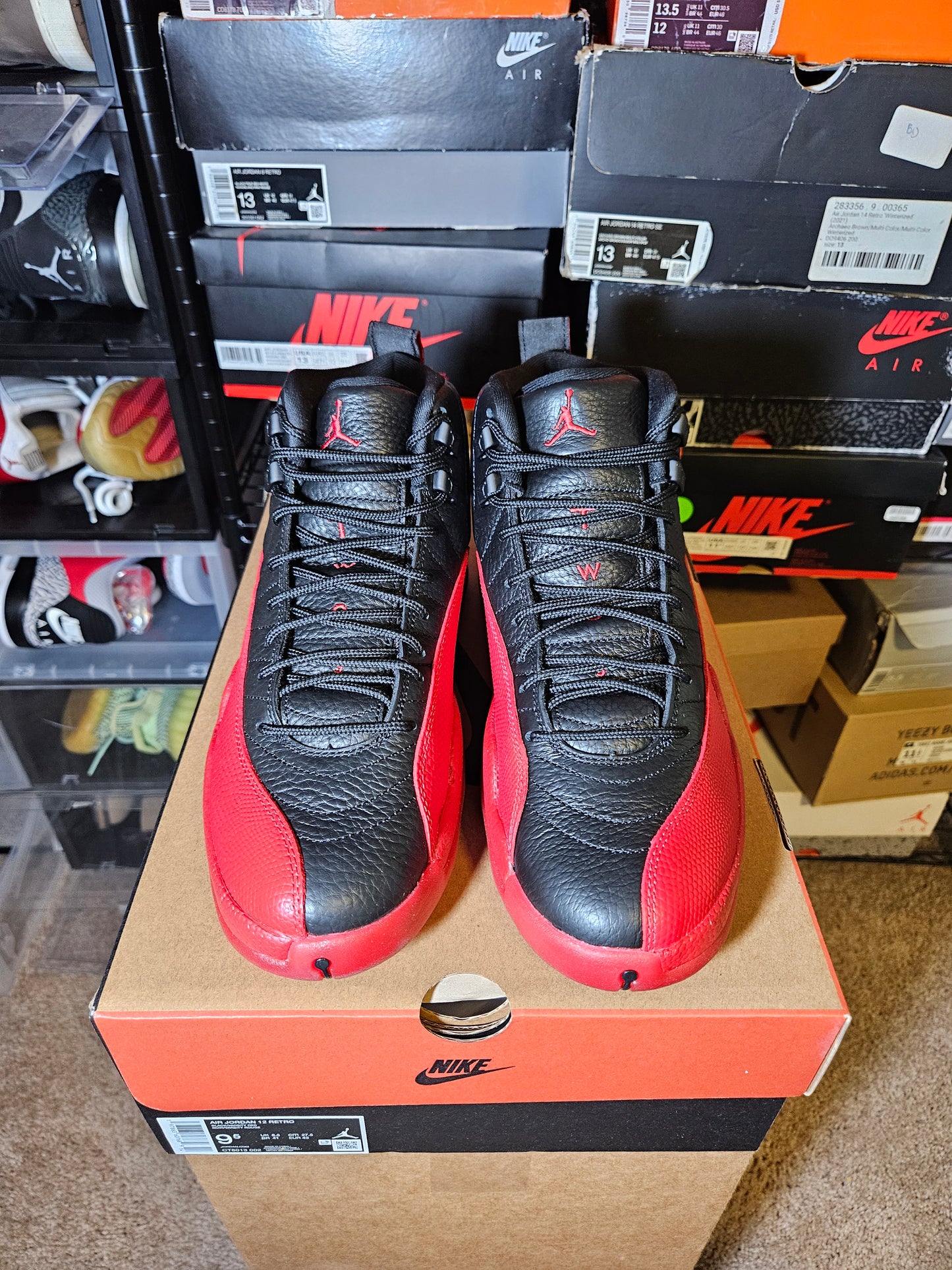 Size 9.5 - AJ 12 Flu Game