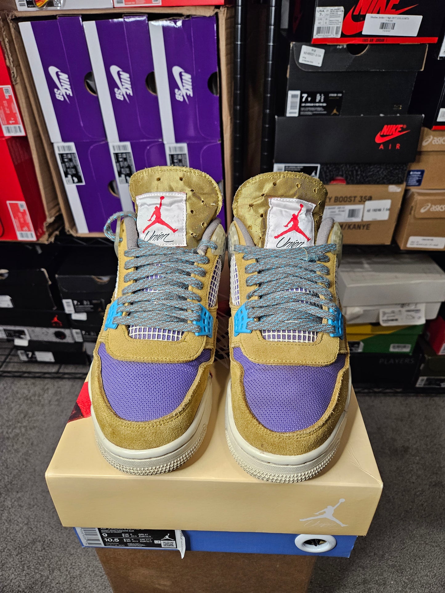 Size 9 - AJ 4 Retro SP x Union 30th Anniversary