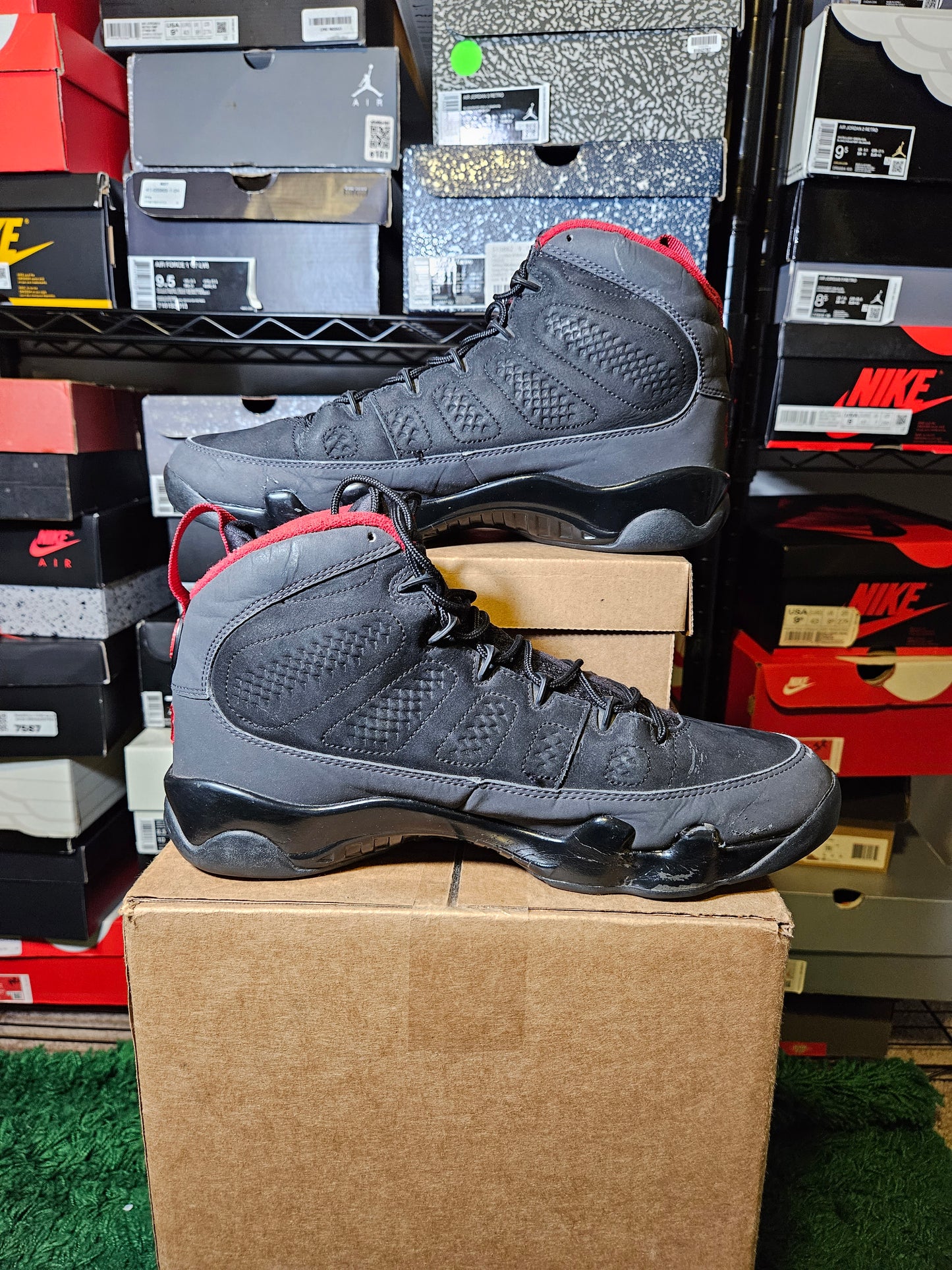 Size 11 - AJ 9 Retro 2010 Charcoal
