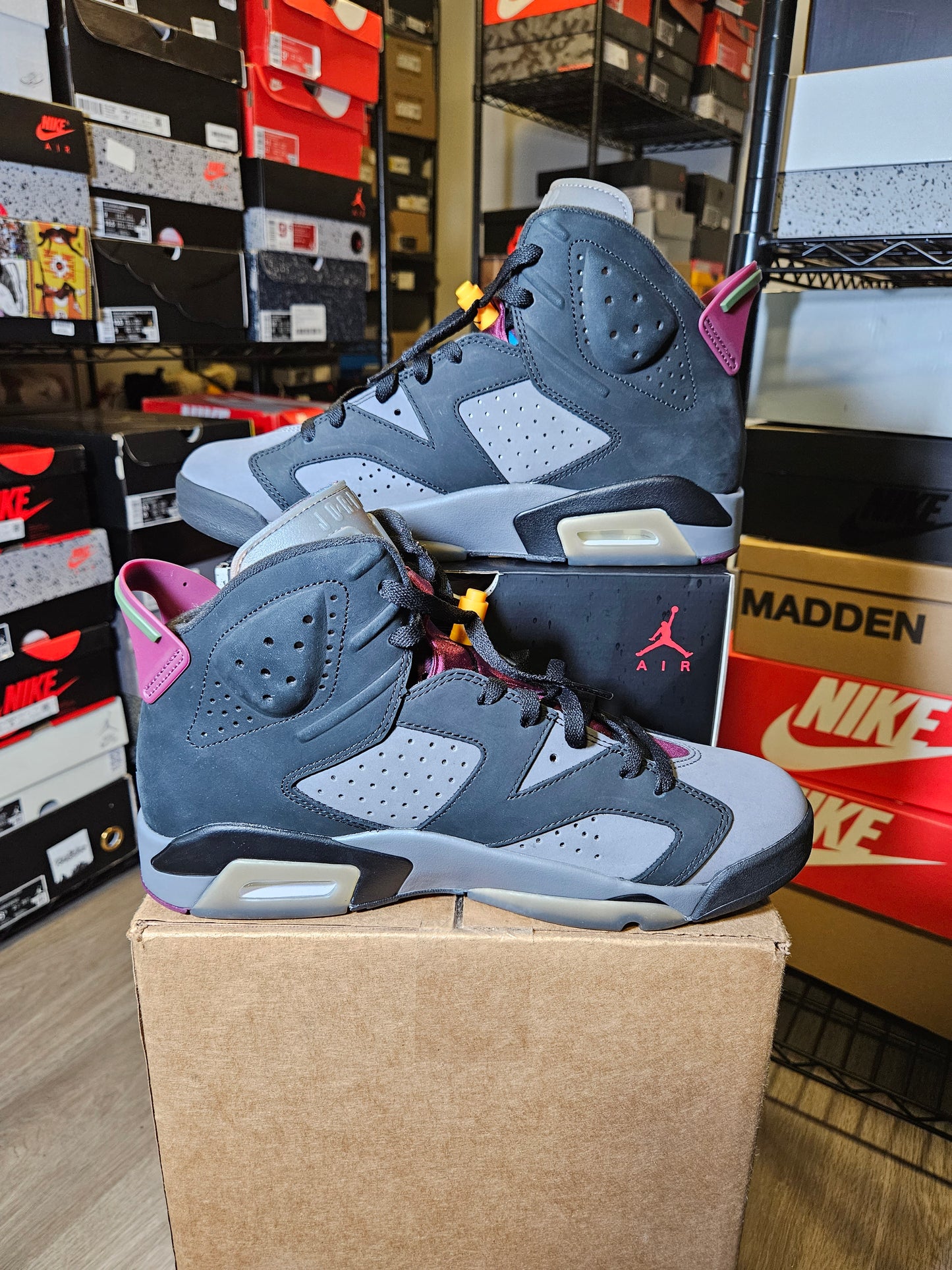Size 10 - AJ 6 Bordeaux