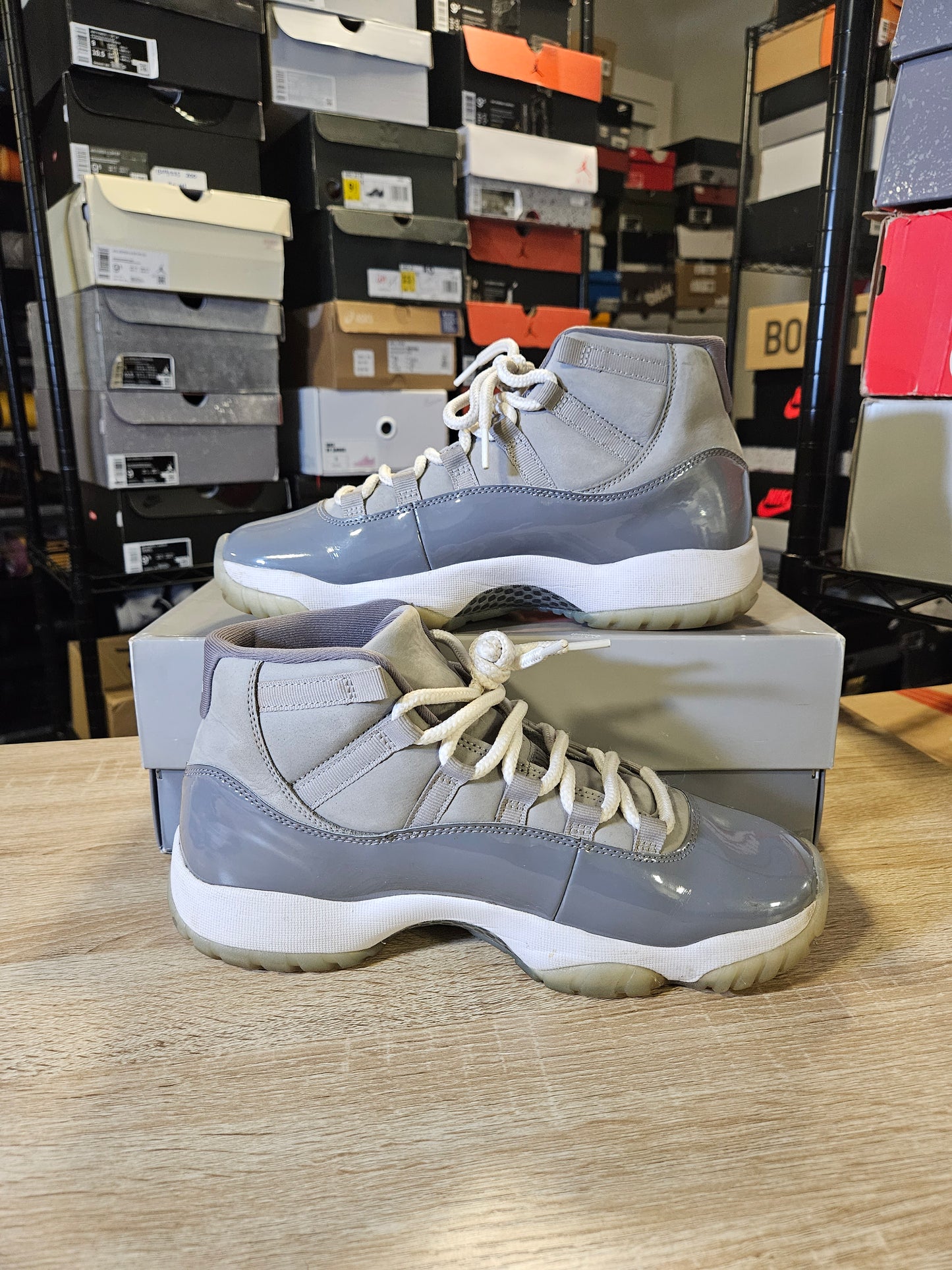 Size 9.5 -AJ 11 Retro High Cool Grey