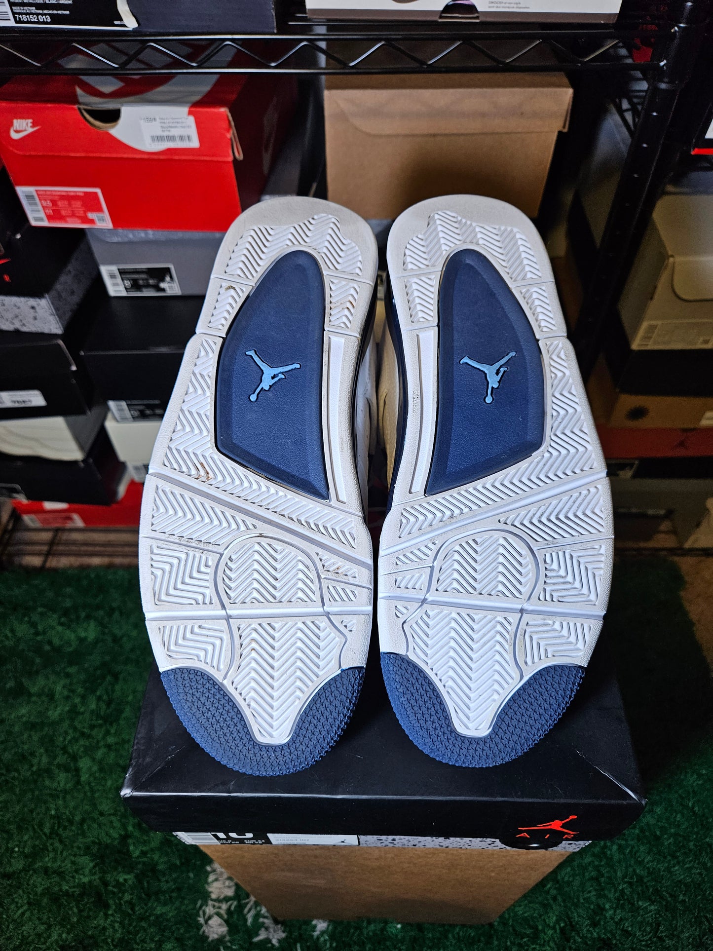 Size 10 - AJ 4 Retro LS Columbia
