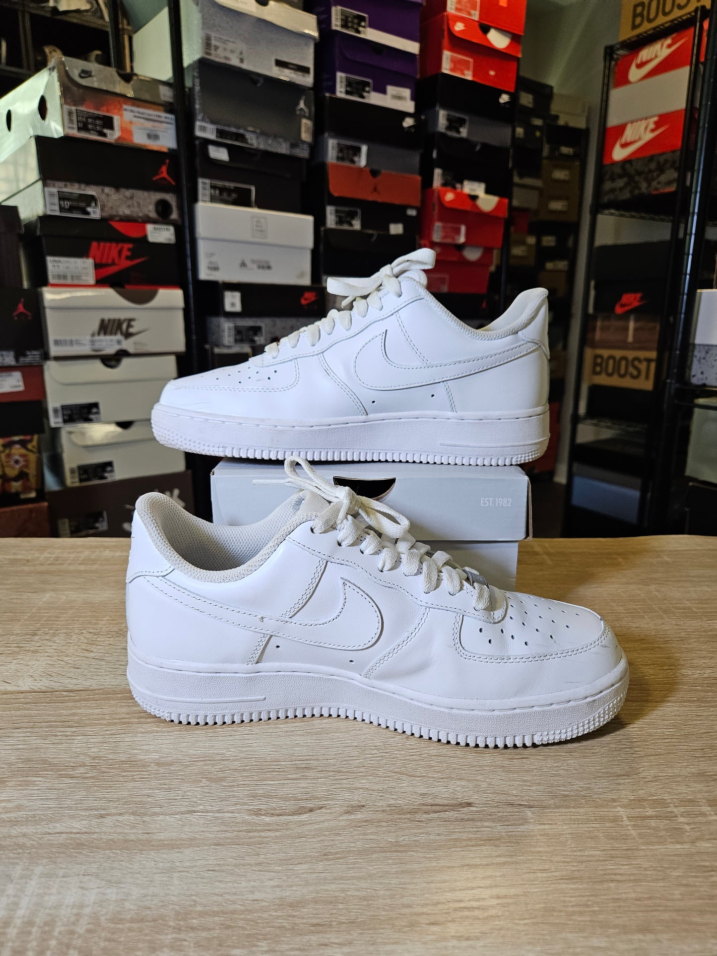 Size 7.5 - Air Force 1 Low '07 White