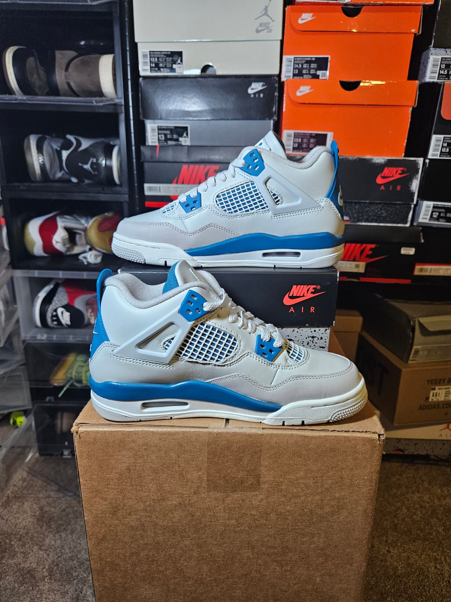 Size 5.5 - AJ 4 Retro 2024 Military Blue