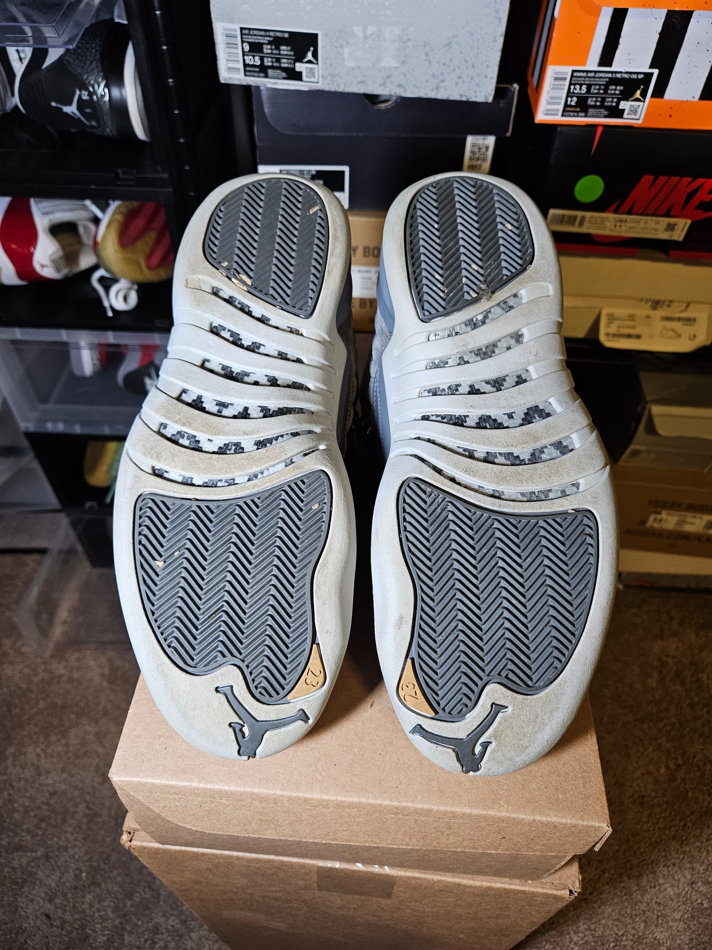 Size 9 - AJ 12 Retro Dark Grey