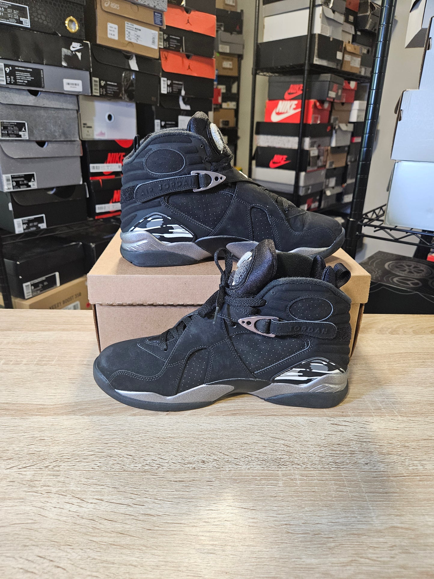 Size 10 - AJ 8 Retro 2015 Chrome